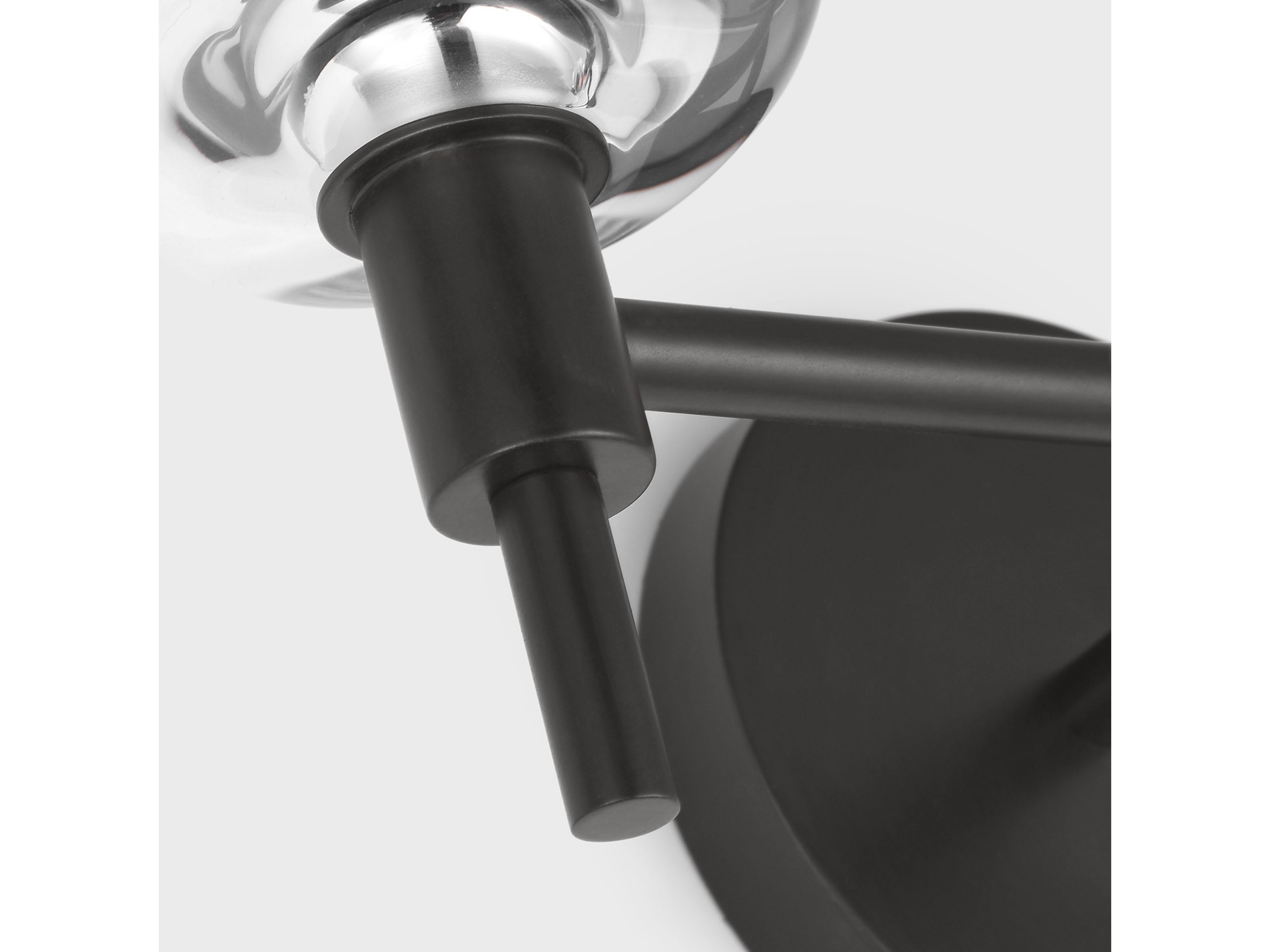 Visual Comfort Studio Hartley 2-Light Aged Iron Black Vanity Light