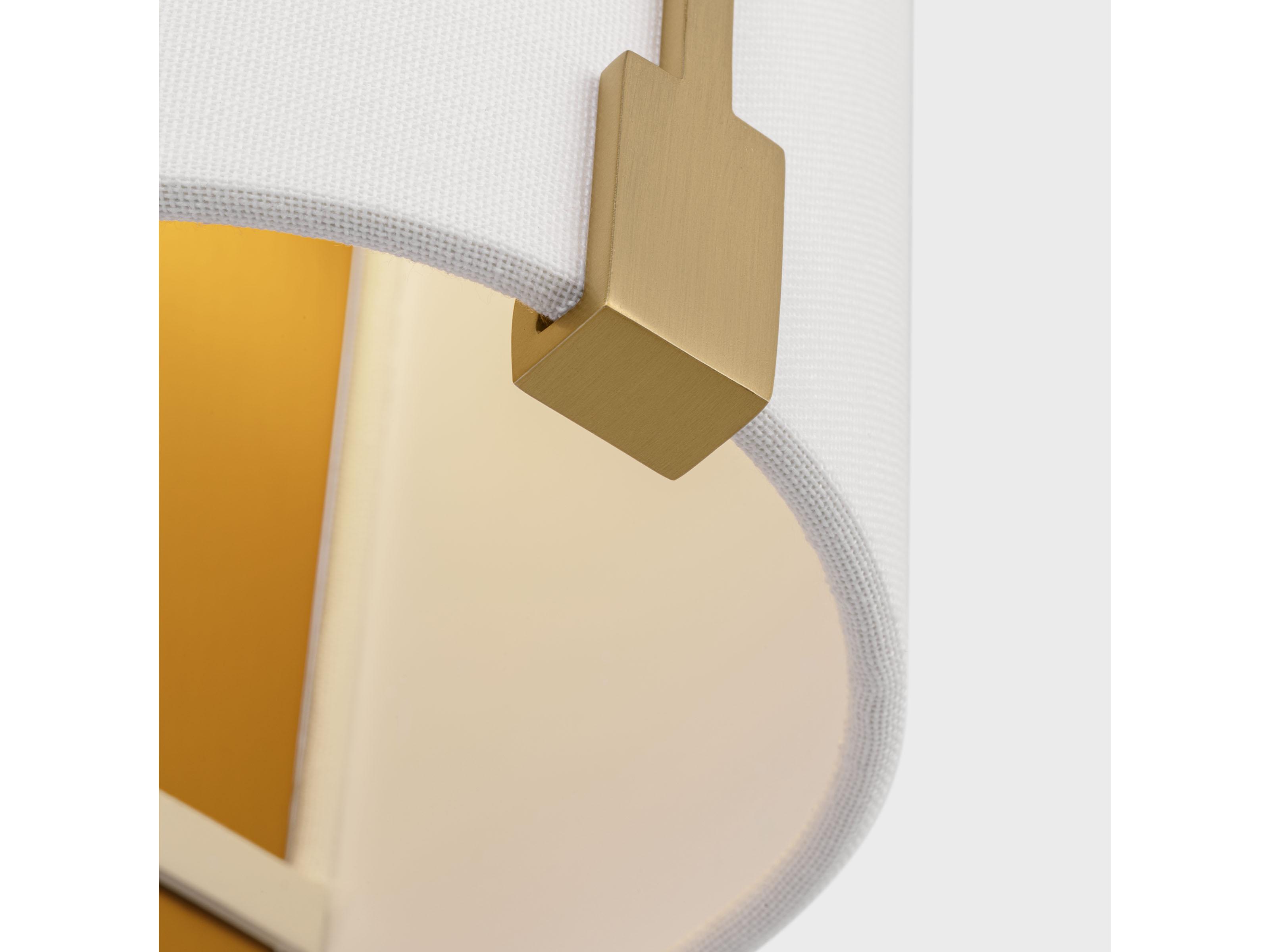 Visual Comfort Studio Bergen 1-Light Burnished Brass Vanity Light