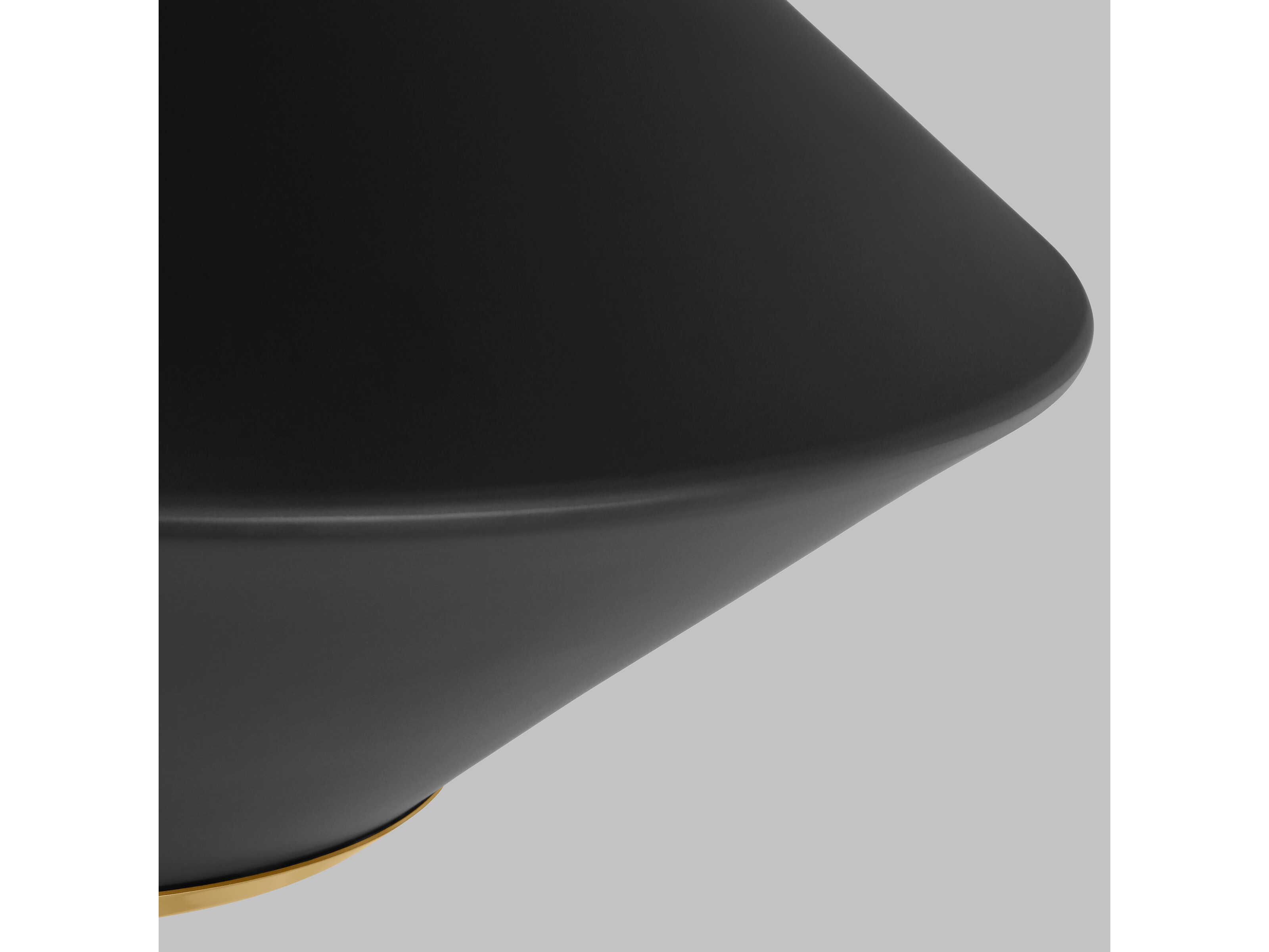 Visual Comfort Studio Stanza 1-Light Midnight Black Pendant