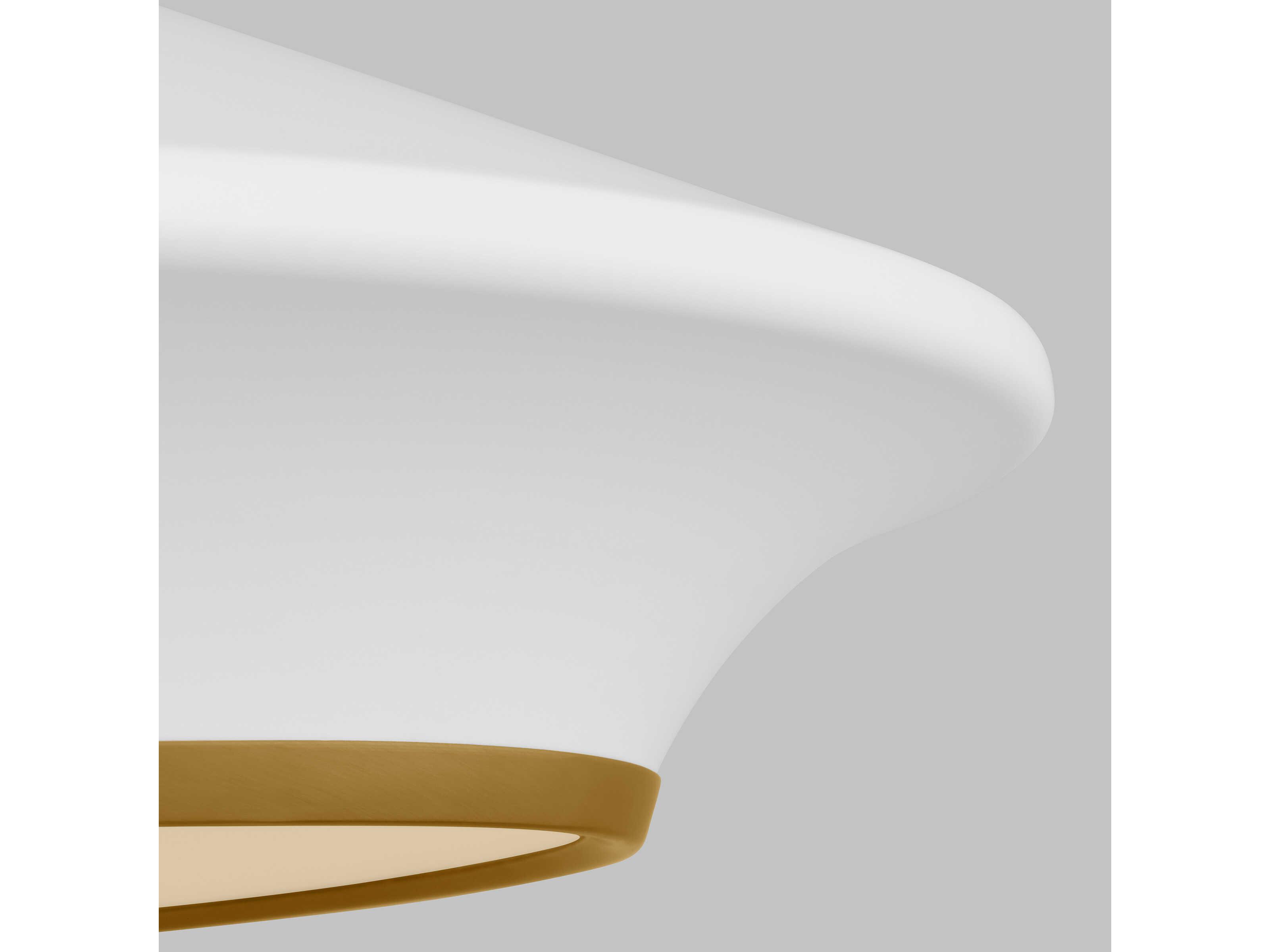 Visual Comfort Studio Stanza 1-Light Matte White Pendant