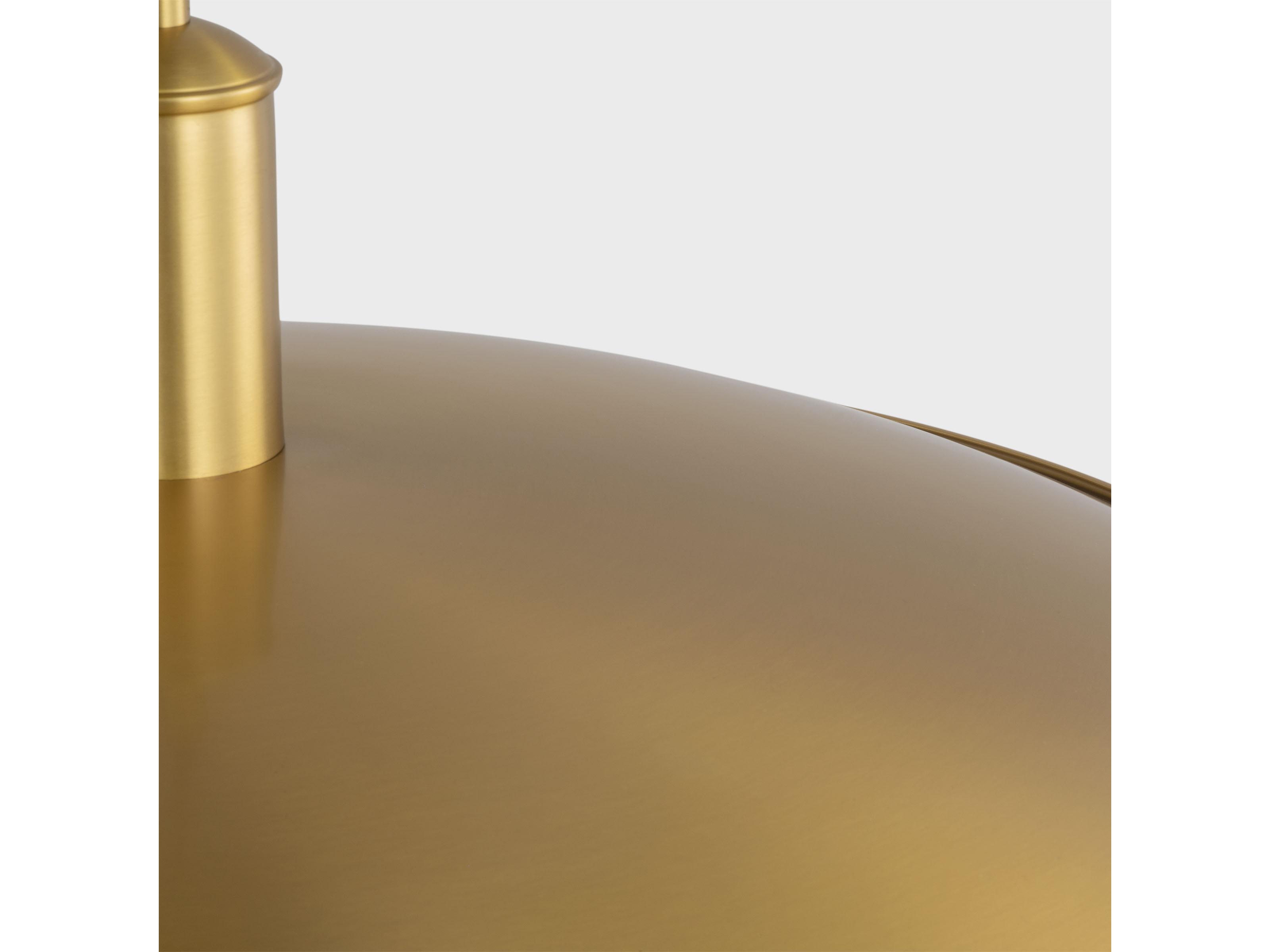 Visual Comfort Studio Dash 1-Light Burnished Brass Pendant