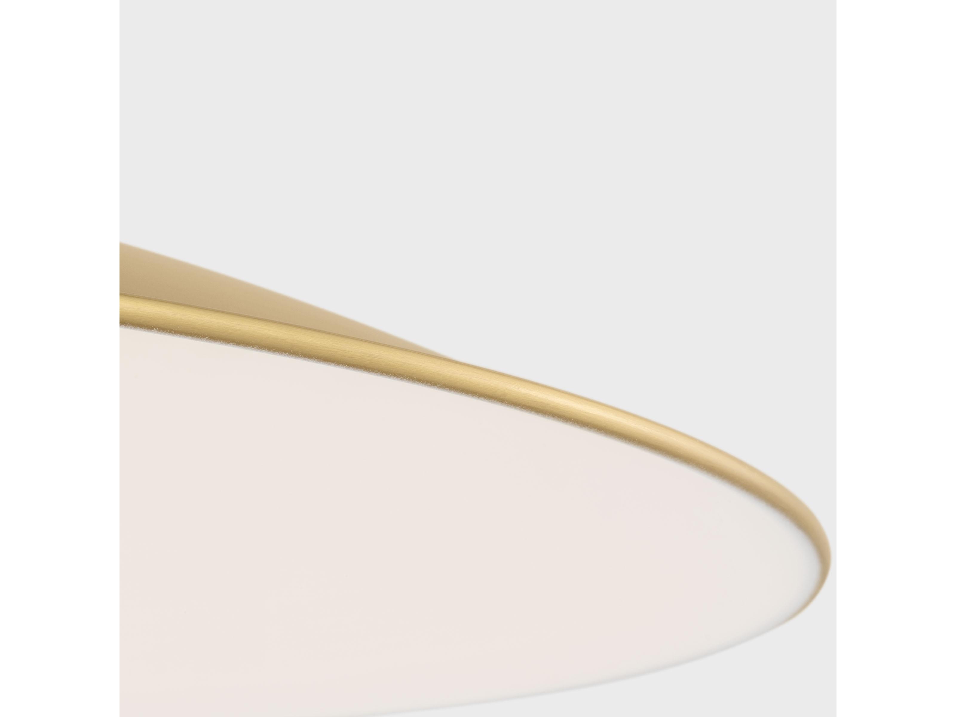Visual Comfort Studio Dash 1-Light Burnished Brass Pendant