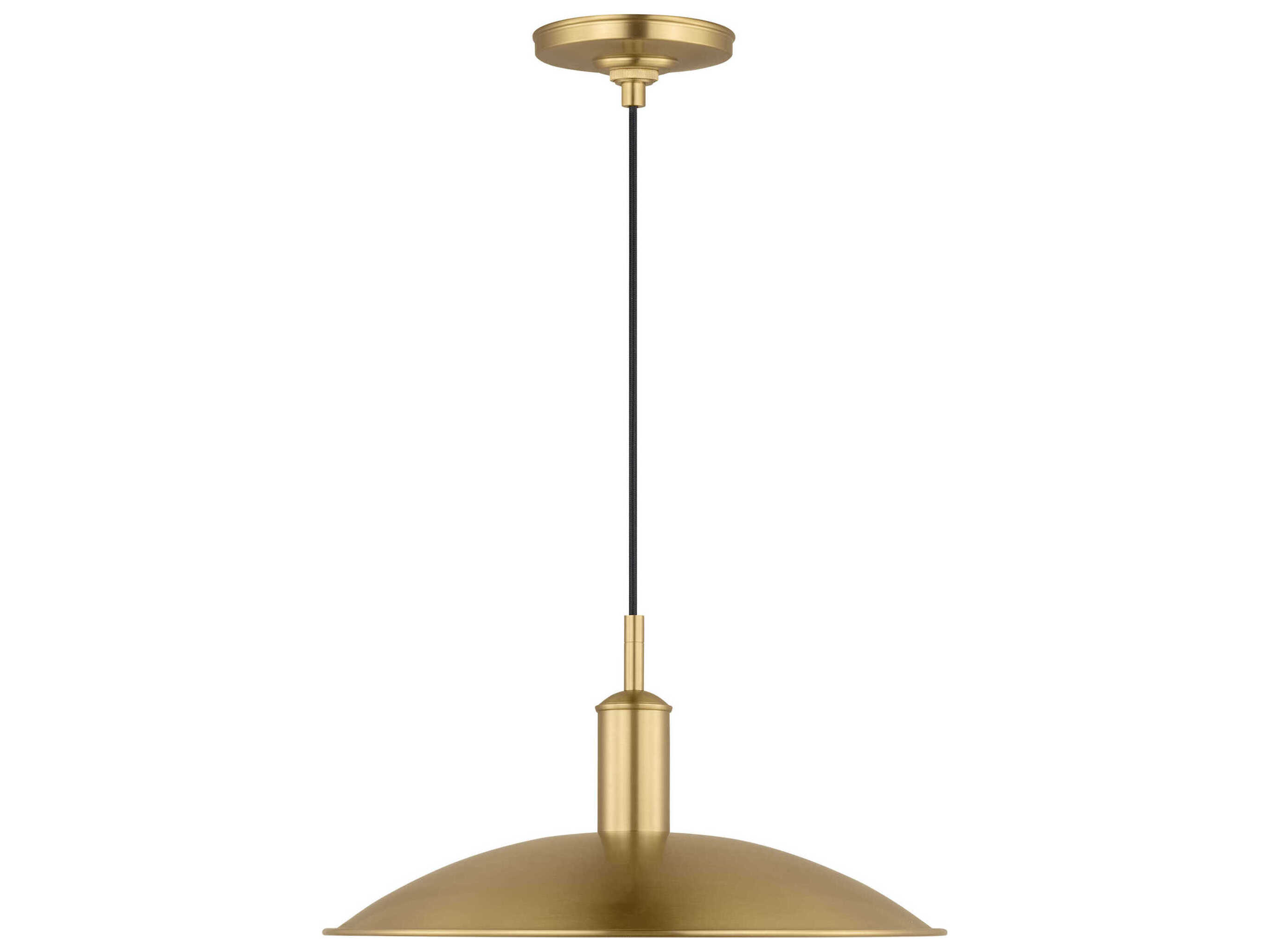 Visual Comfort Studio Dash 1-Light Burnished Brass Pendant