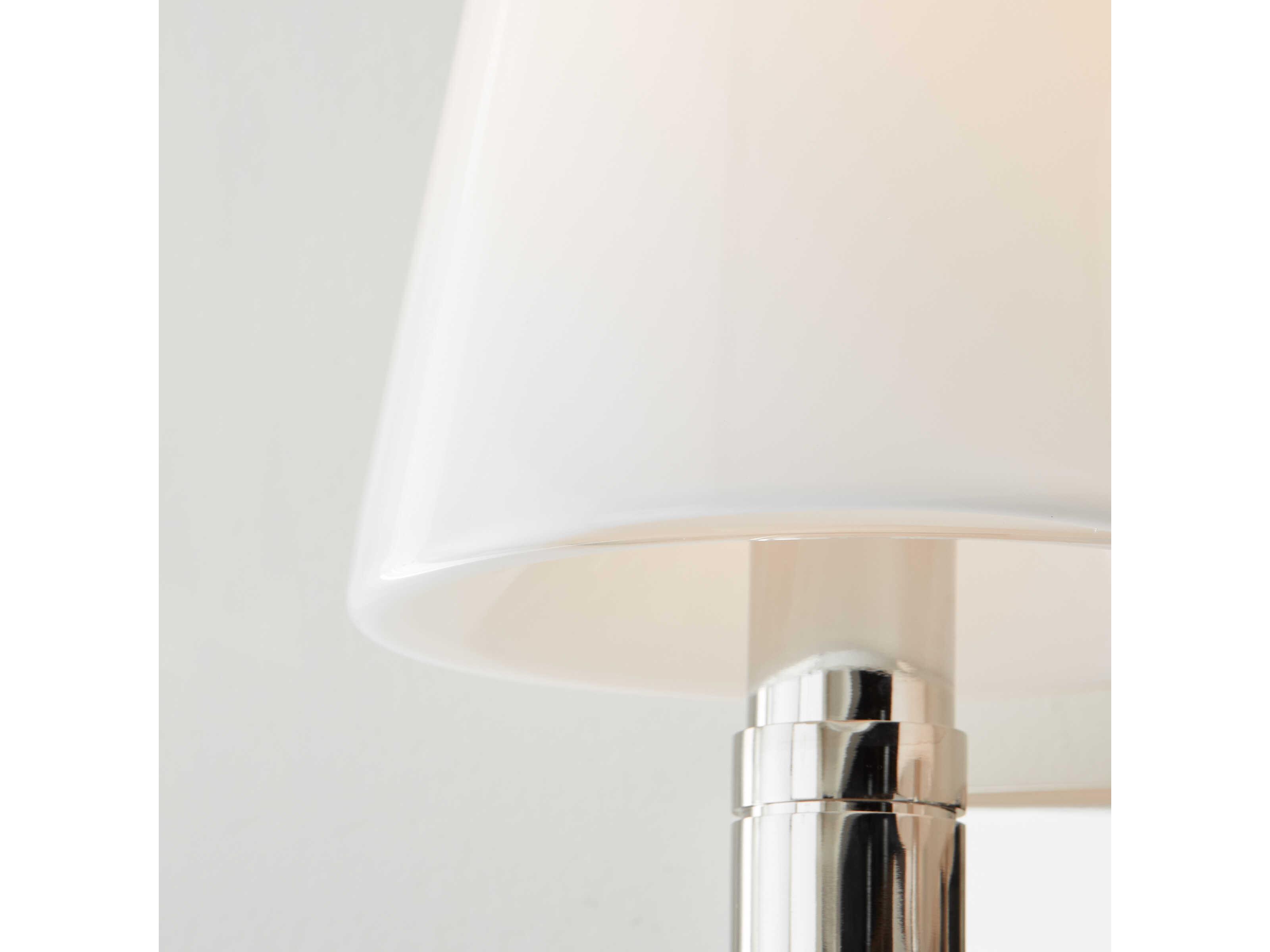 Visual Comfort Studio Beckham Classic 3-Light Polished Nickel Vanity Light