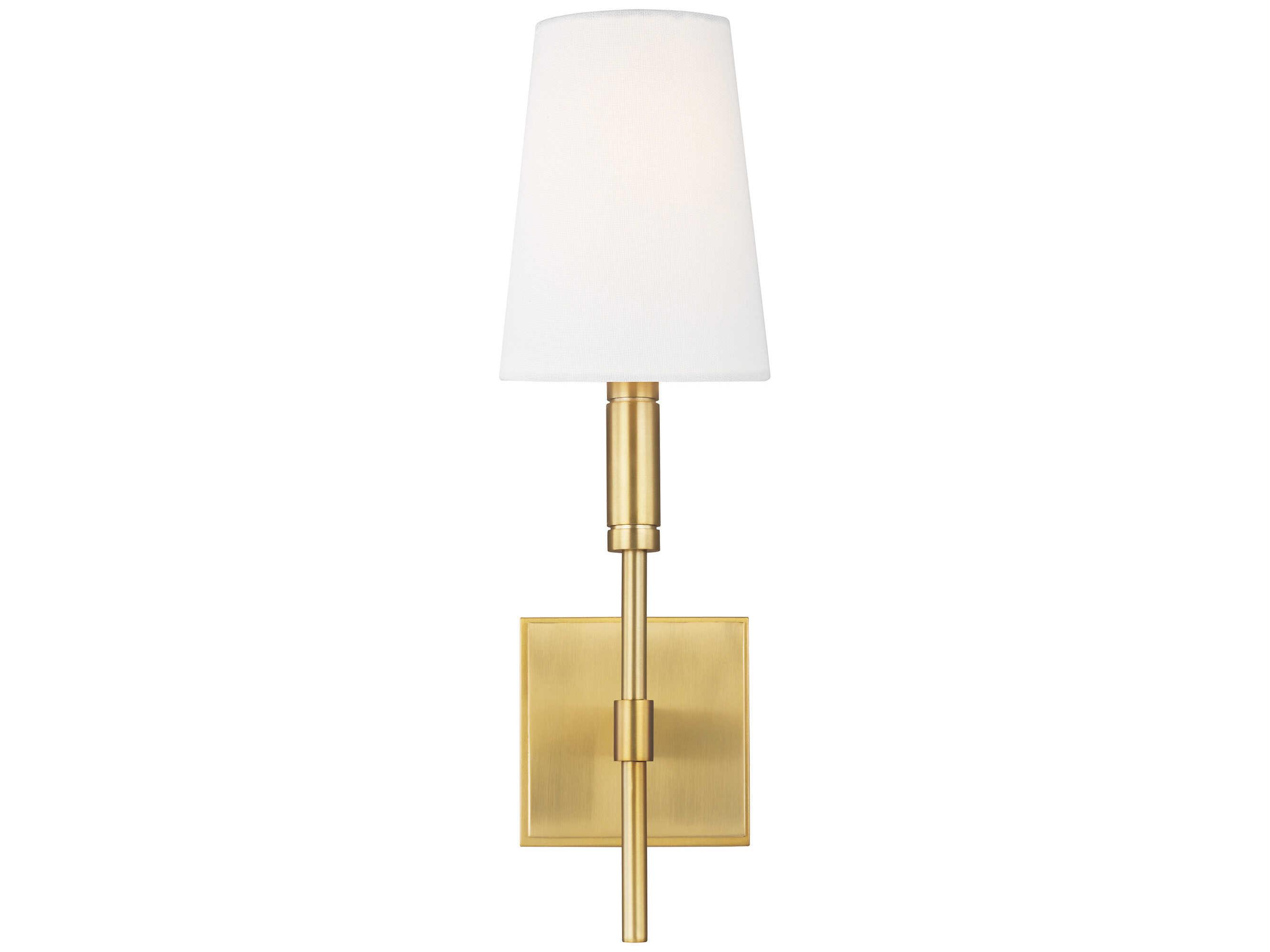 Visual Comfort Studio Beckham Classic 1-Light Burnished Brass Wall Sconce