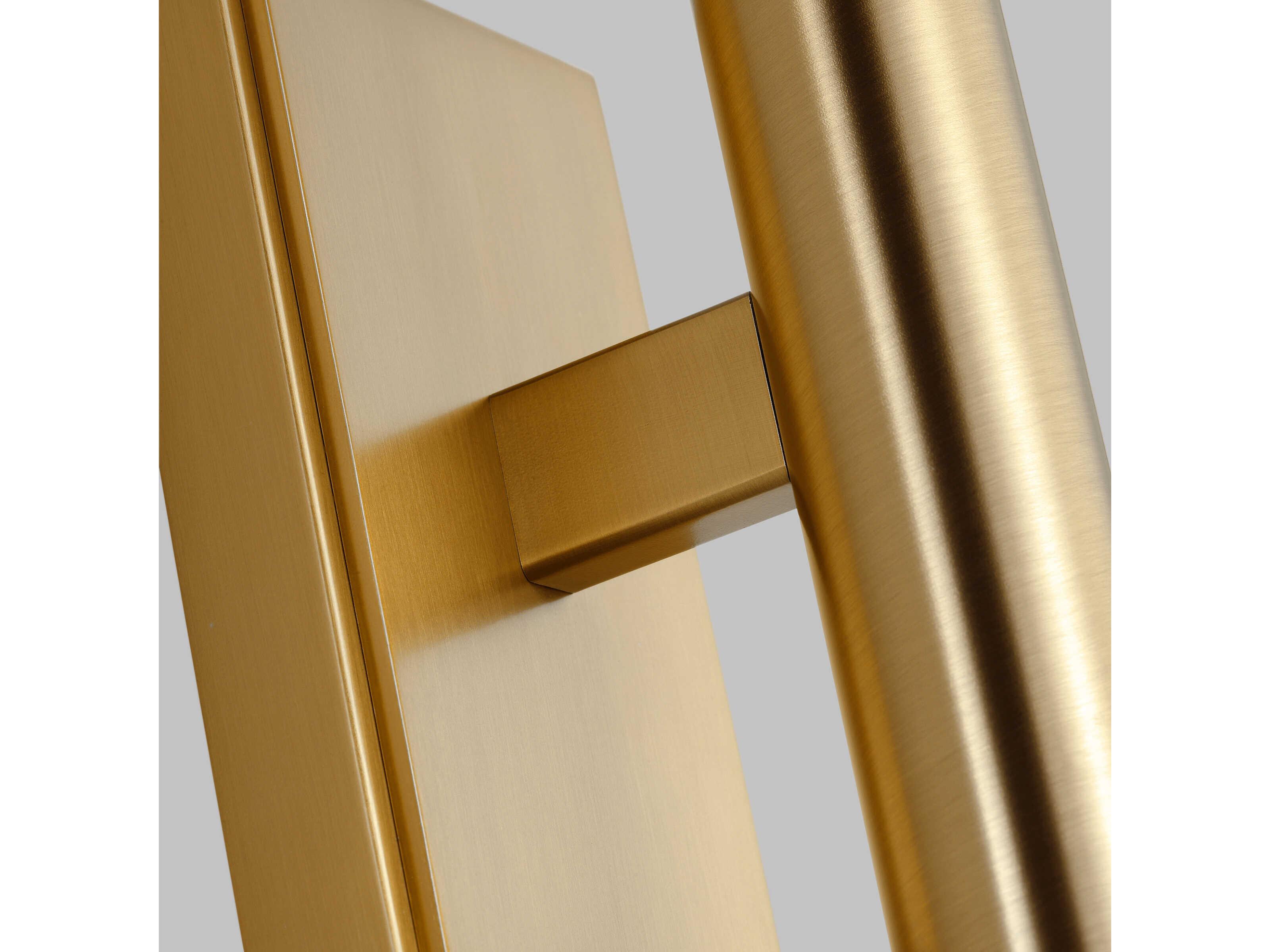 Visual Comfort Studio Beckham Modern 2-Light Burnished Brass Wall Sconce