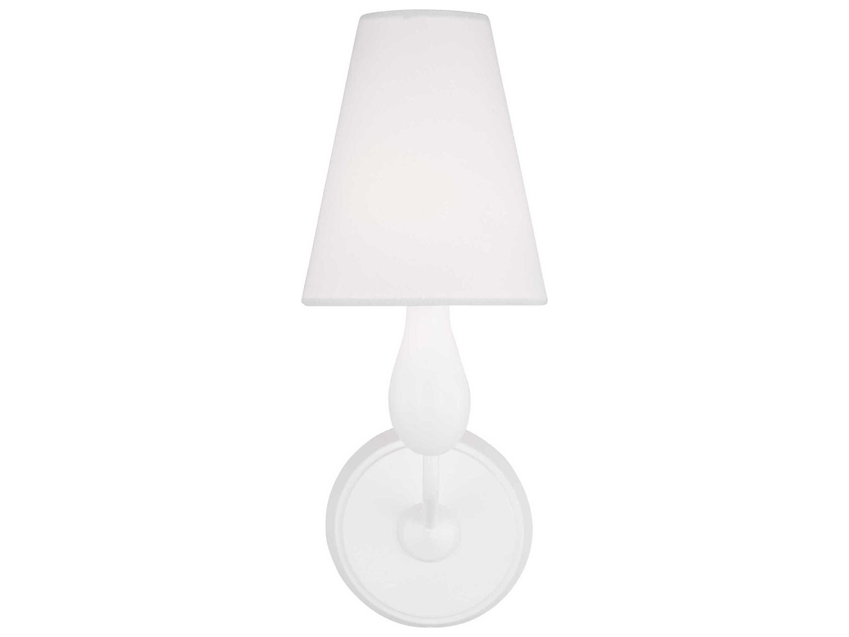 Visual Comfort Studio Ziba 1-Light Matte White Wall Sconce