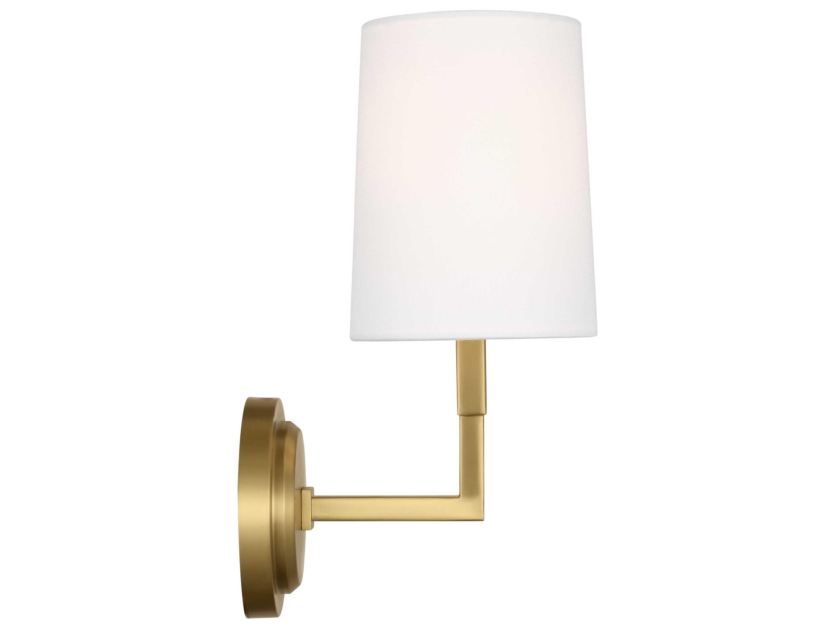 Visual Comfort Studio Danica 1-Light Burnished Brass Wall Sconce