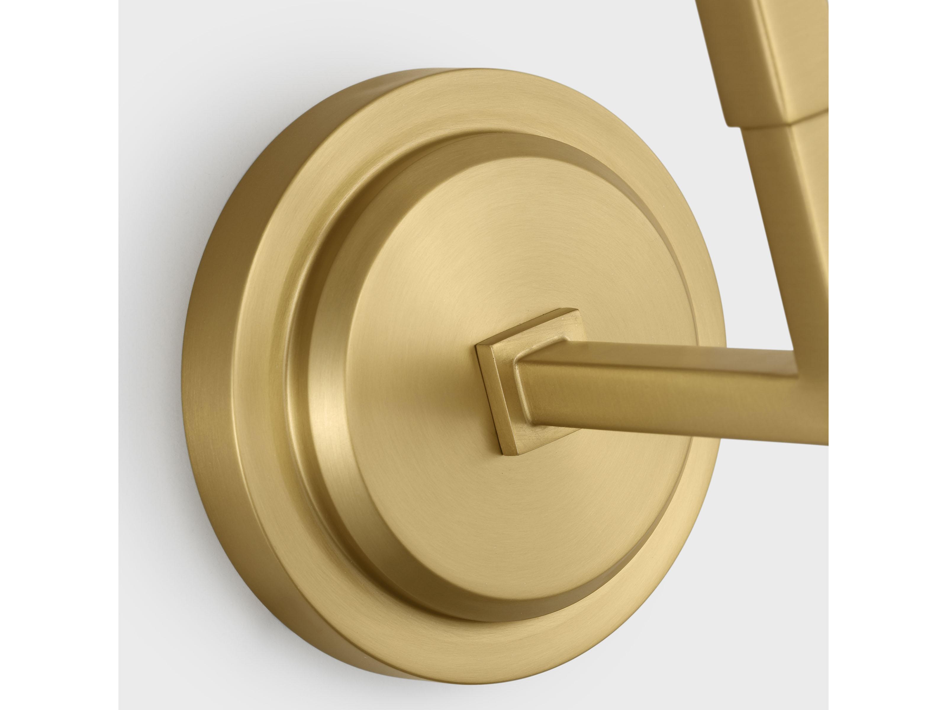 Visual Comfort Studio Danica 1-Light Burnished Brass Wall Sconce