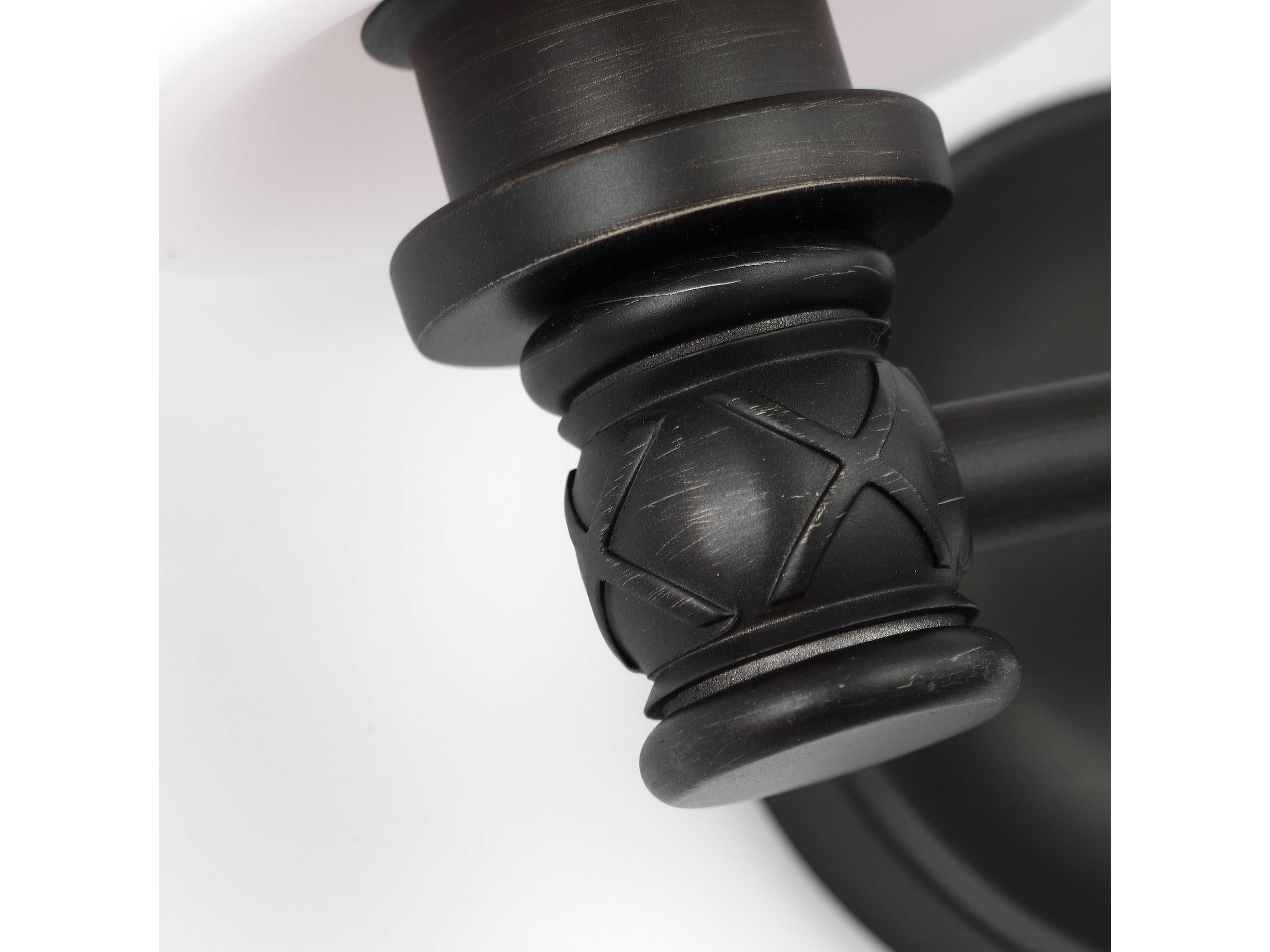 Visual Comfort Studio Xavierre 2-Light Aged Iron Black Vanity Light