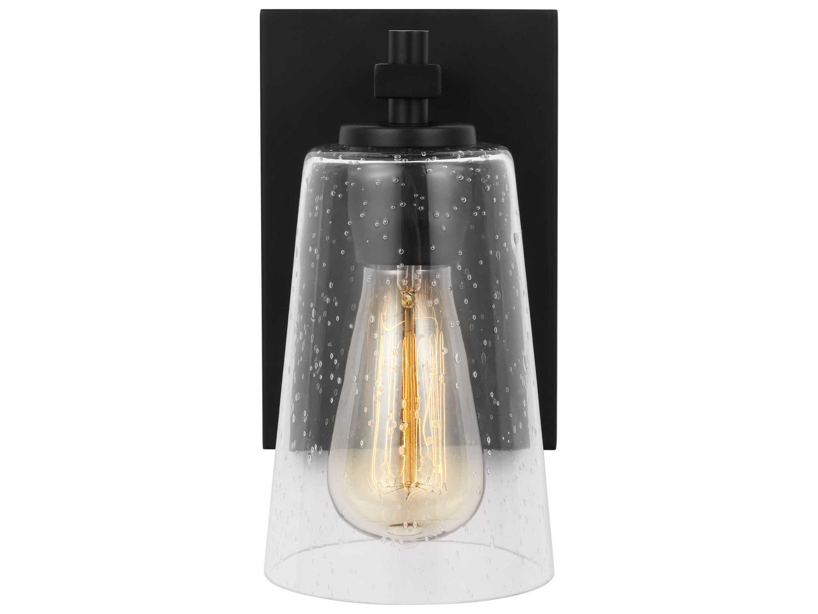 Visual Comfort Studio Mercer 1-Light Midnight Black Wall Sconce