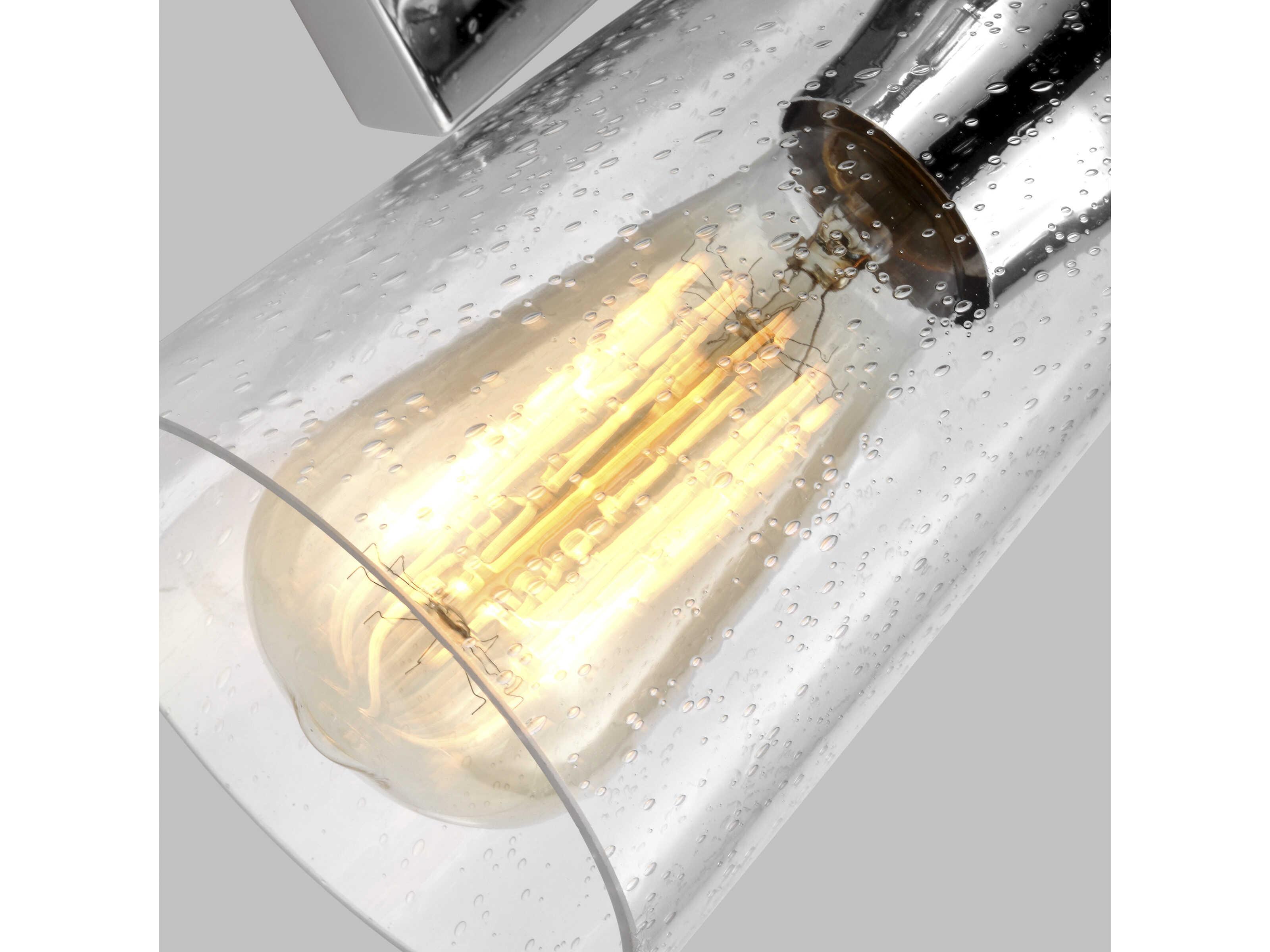 Visual Comfort Studio Mercer 2-Light Chrome Vanity Light