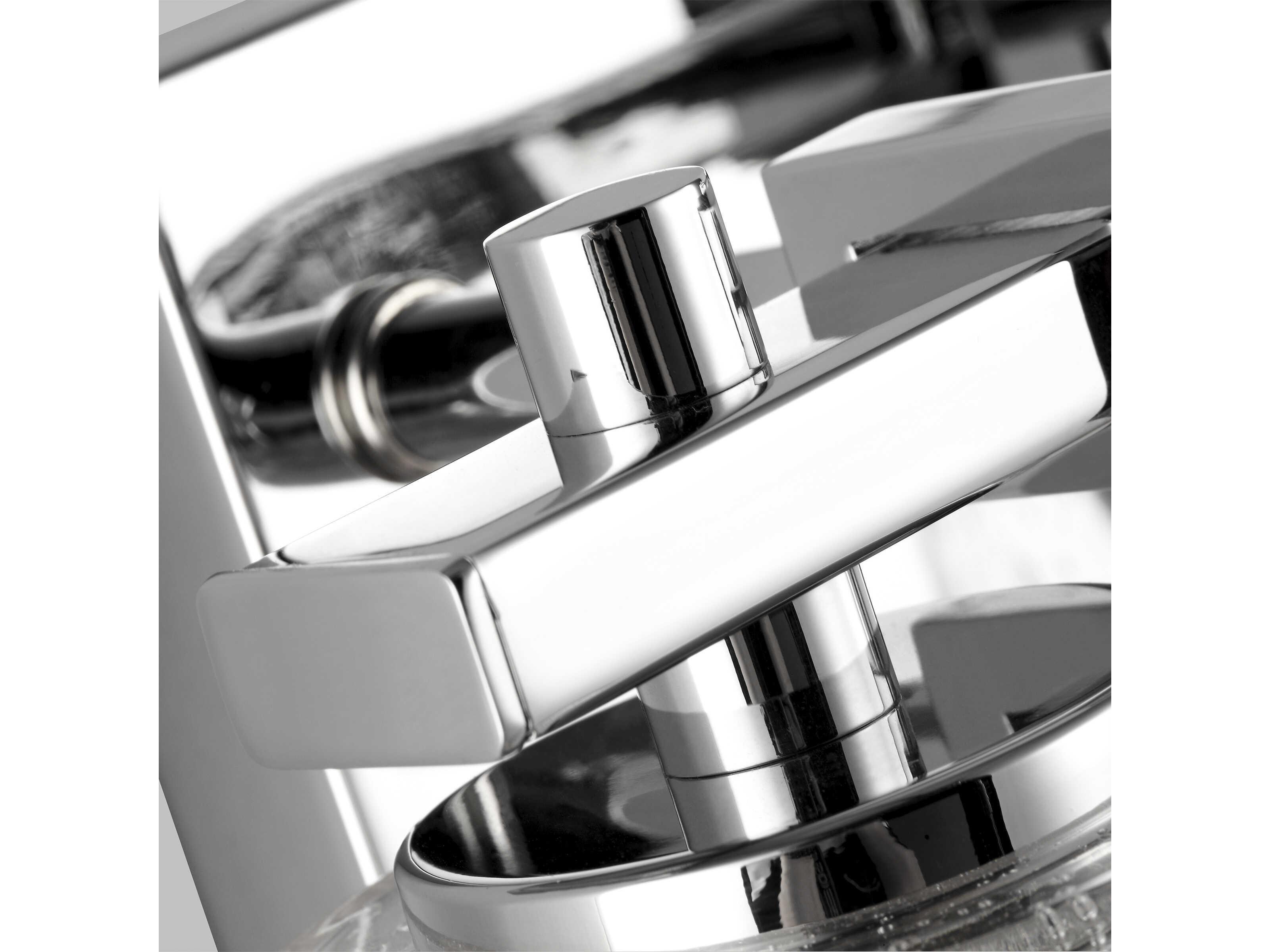 Visual Comfort Studio Mercer 2-Light Chrome Vanity Light