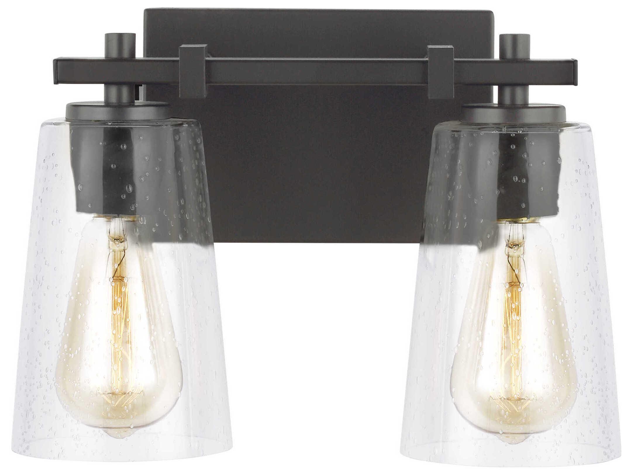 Visual Comfort Studio Mercer 2-Light Oil Rubbed Bronze Vanity Light