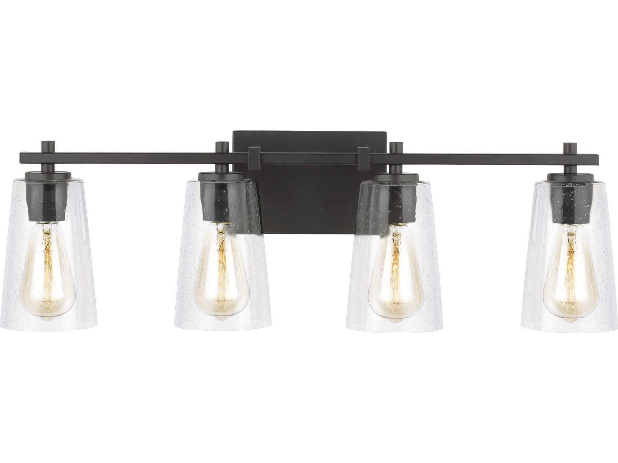Visual Comfort Studio Mercer 4-Light Oil Rubbed Bronze Vanity Light