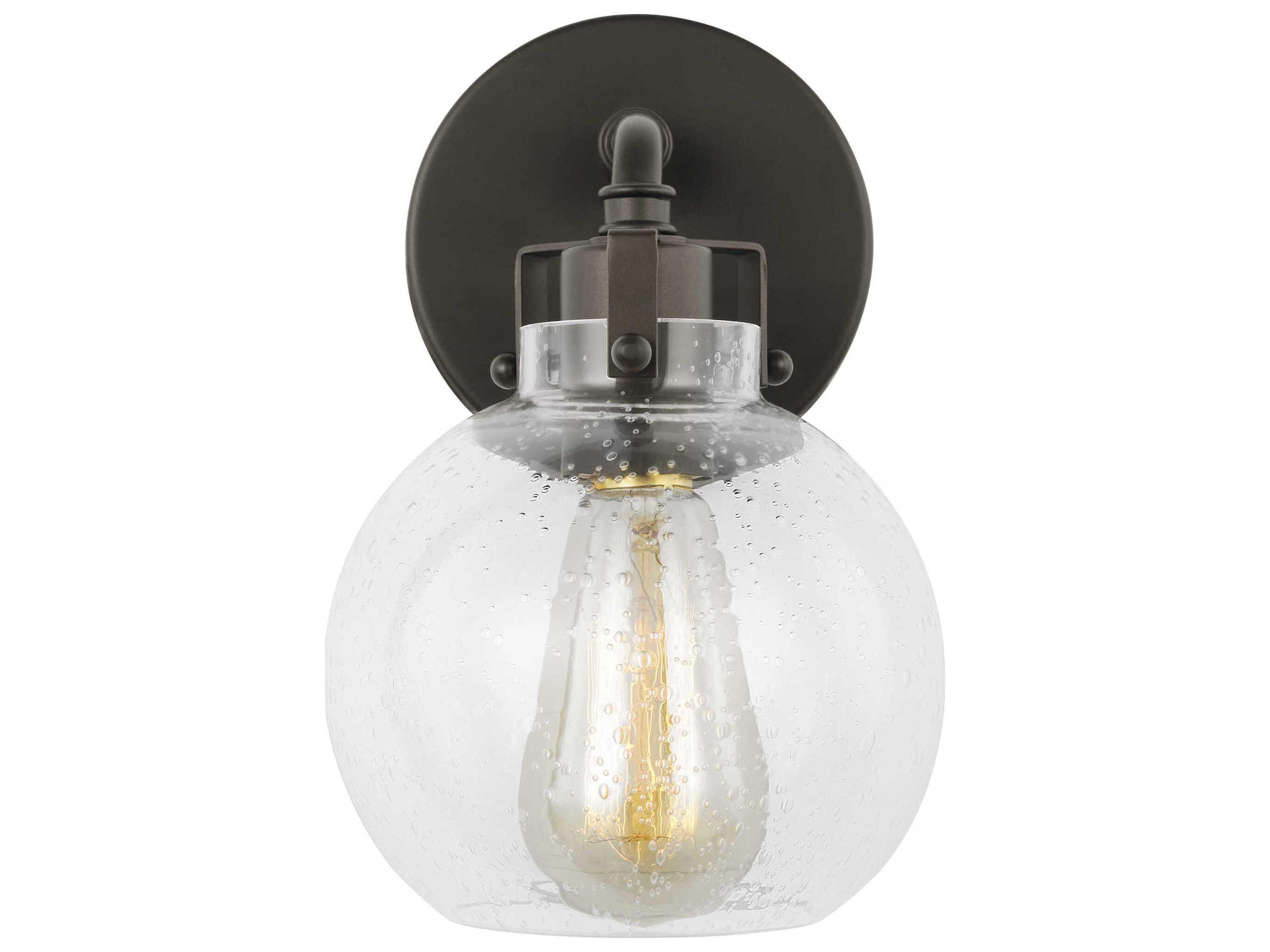 Visual Comfort Studio Clara 1-Light Oil Rubbed Bronze Wall Sconce