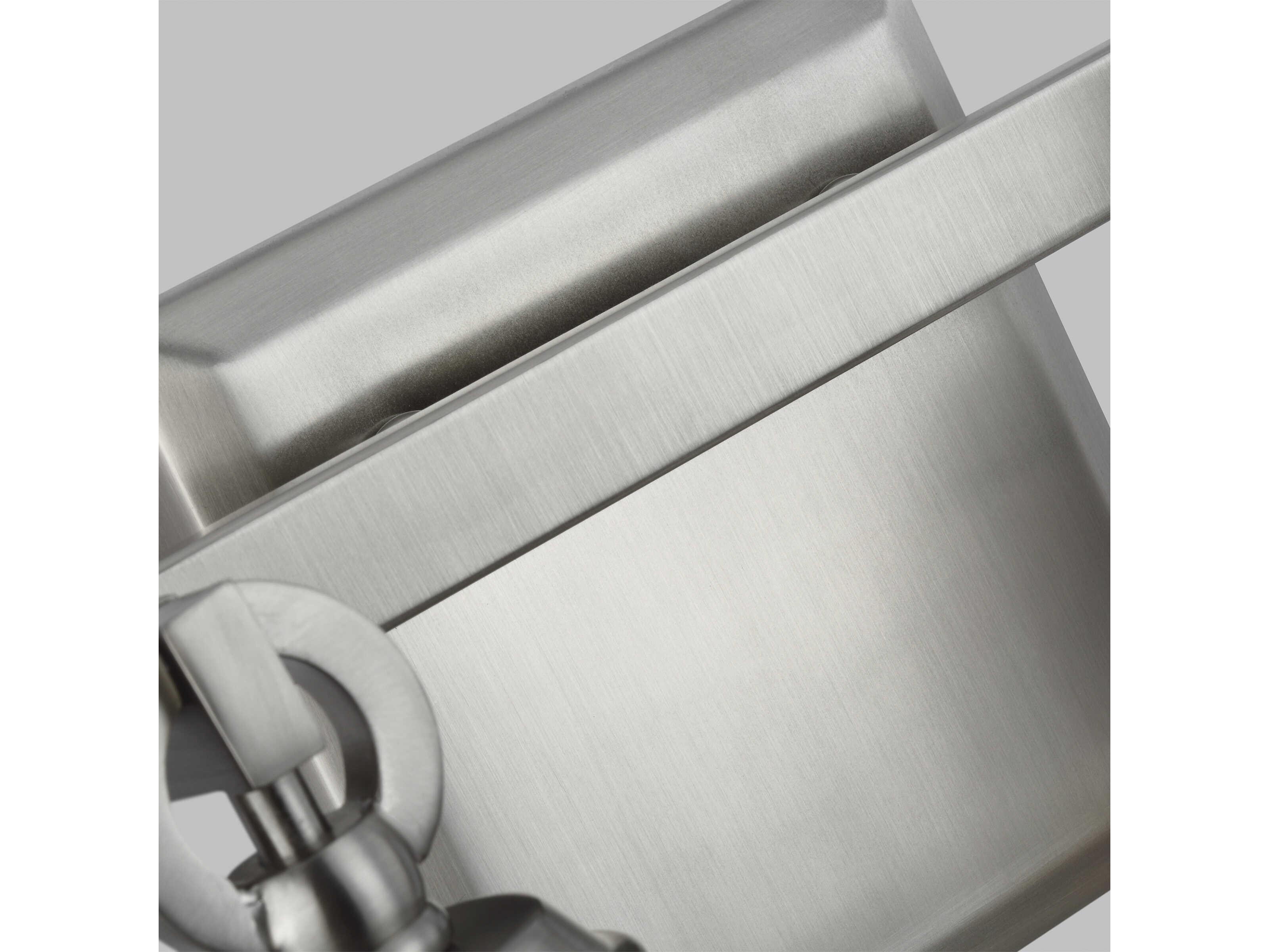 Visual Comfort Studio Monterro 2-Light Satin Nickel Vanity Light