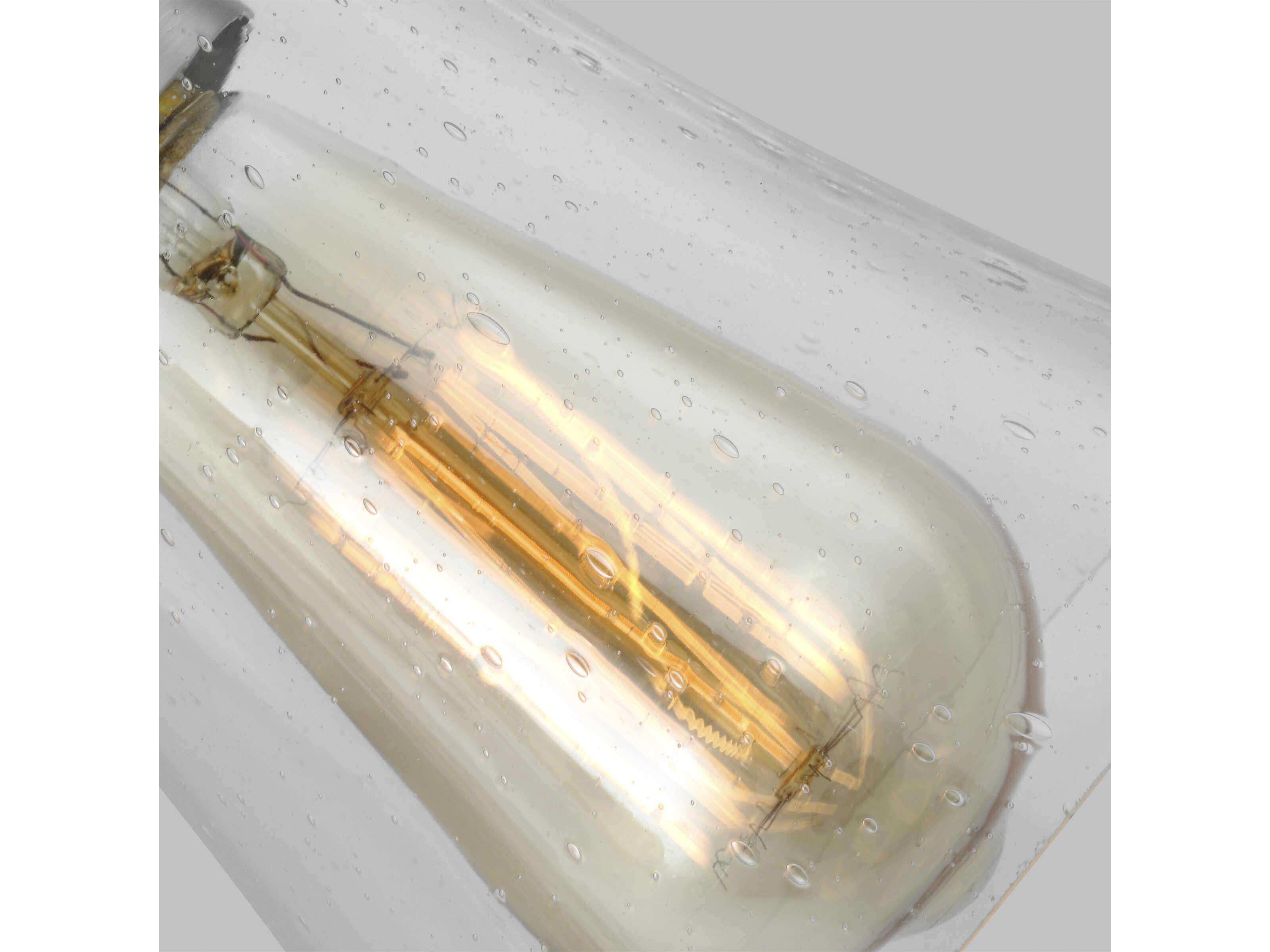 Visual Comfort Studio Monterro 3-Light Satin Nickel Vanity Light