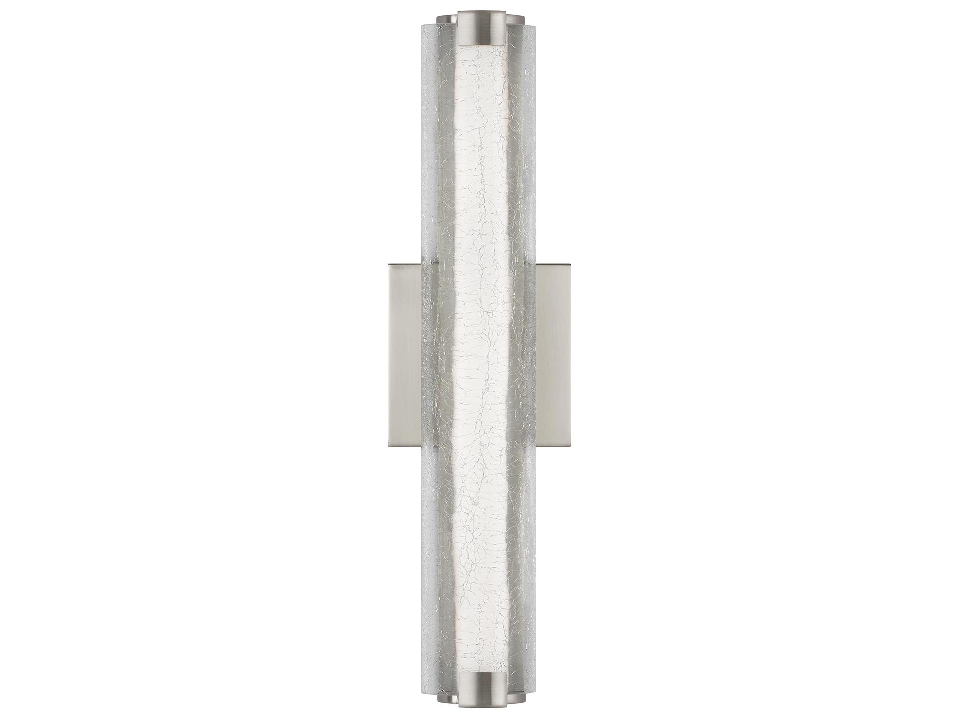 Visual Comfort Studio Cutler 1-Light Satin Nickel Wall Sconce