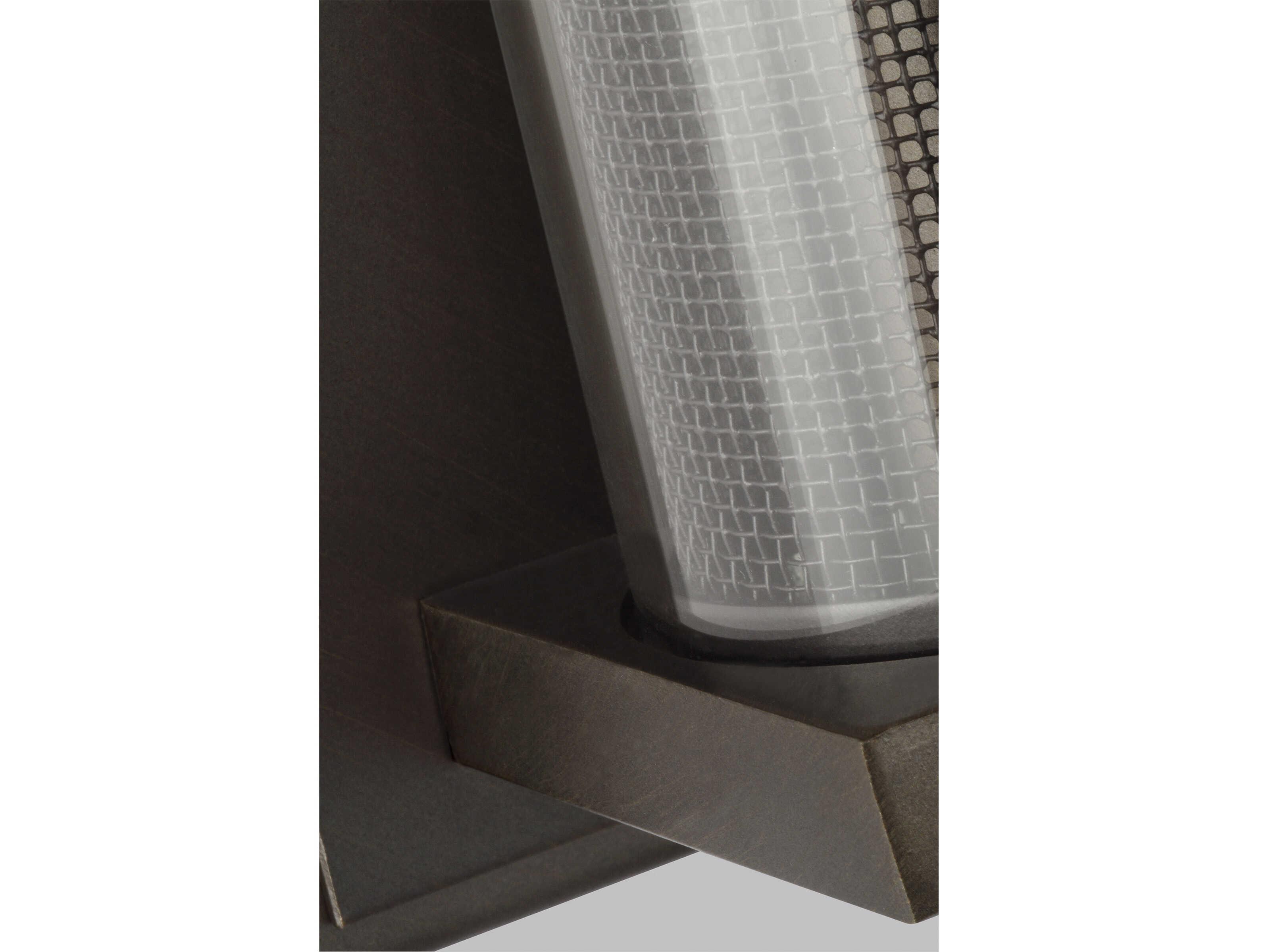 Visual Comfort Studio Silo 1-Light Antique Bronze Wall Sconce