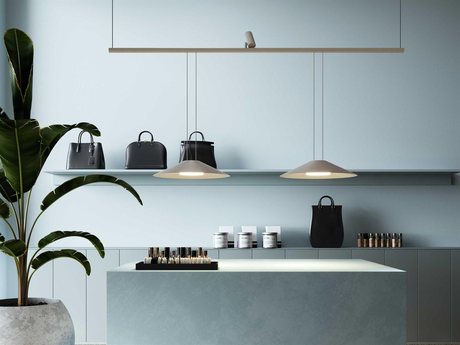 Vibia Circus 1-Light Off White Track & Rail Light