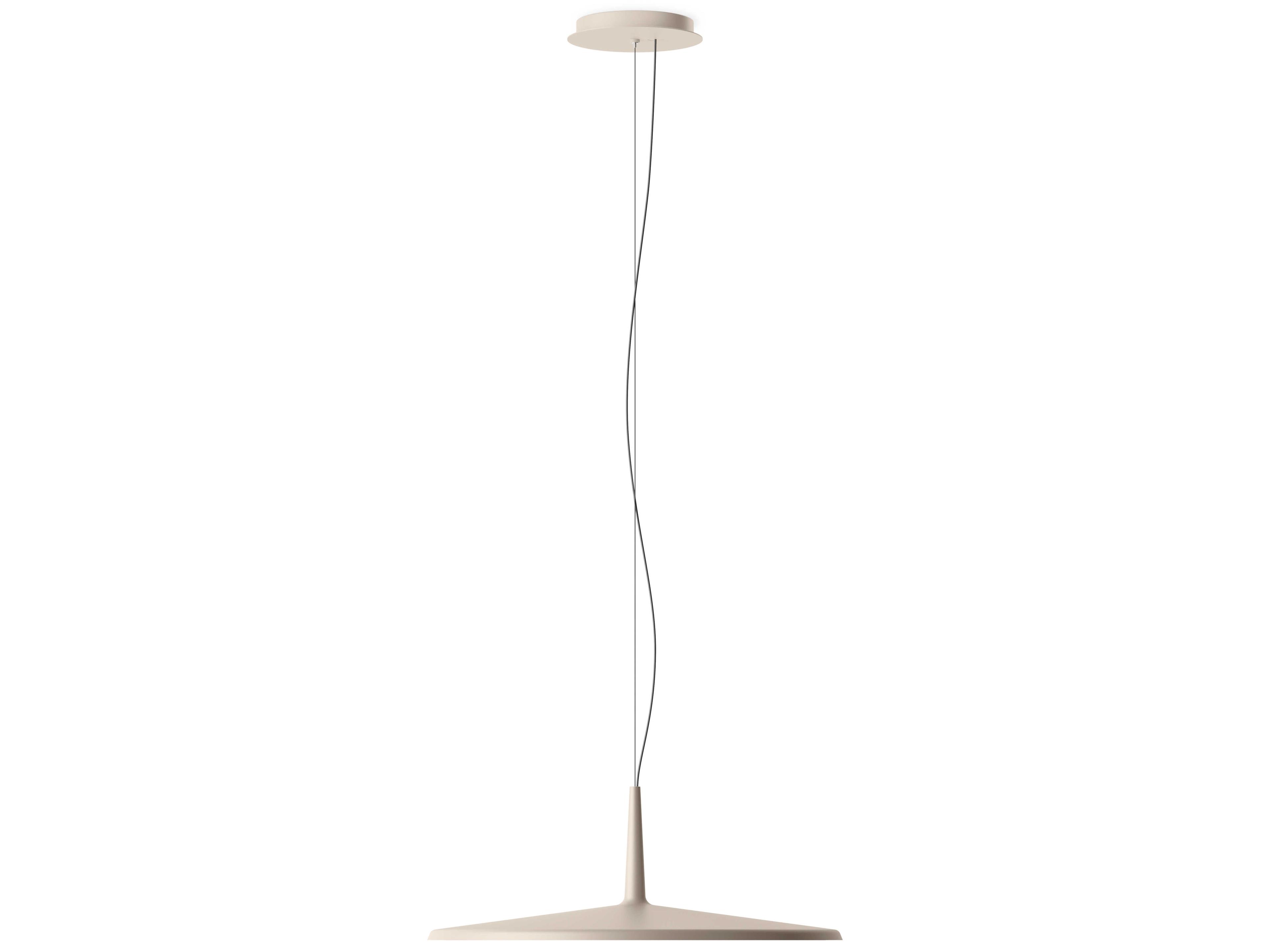 Vibia Skan 1-Light Off White Round Pendant