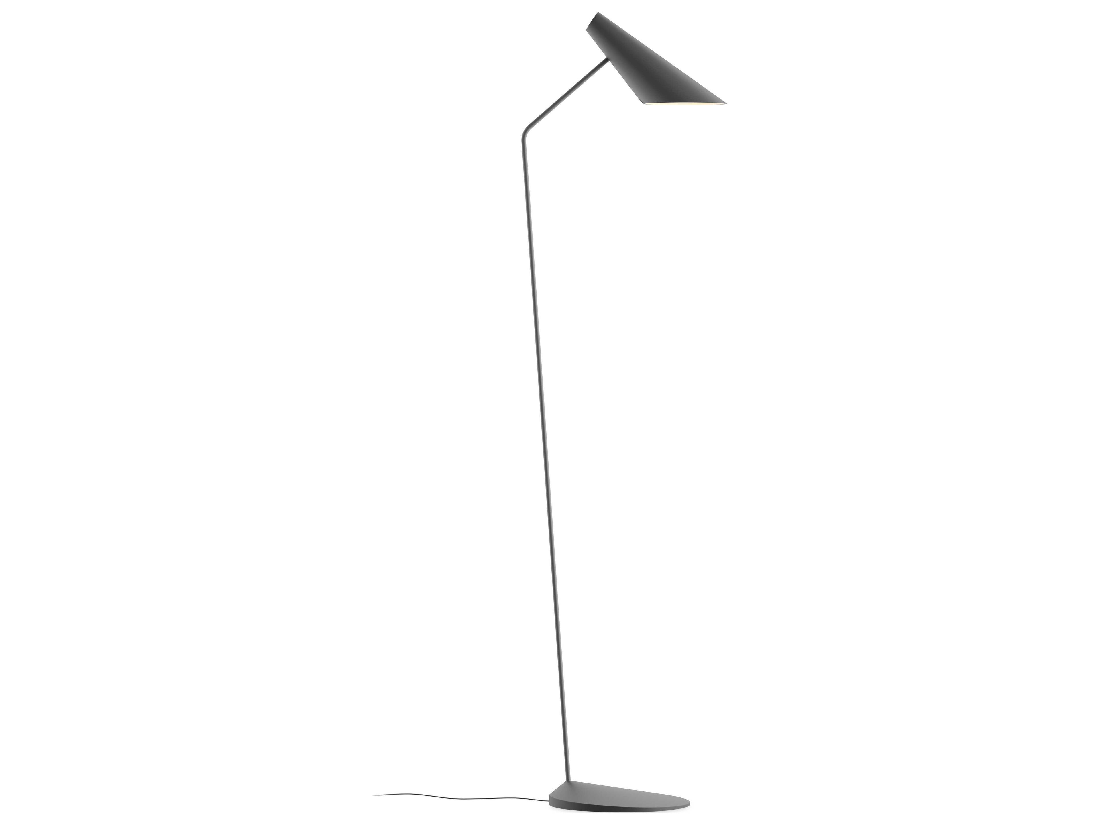 Vibia I.Cono Black Grey Floor Lamp