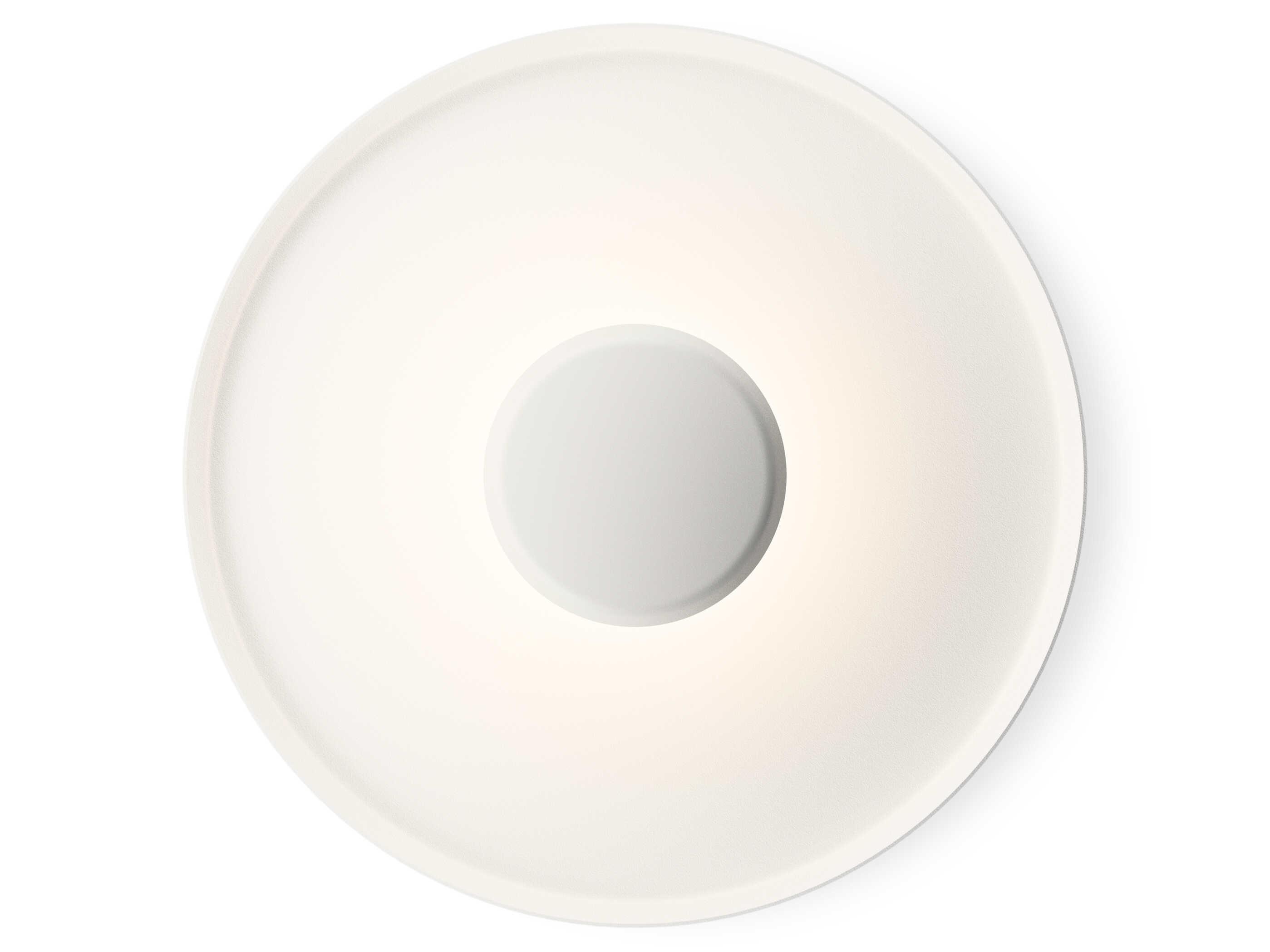 Vibia Top 1-Light White Wall Sconce