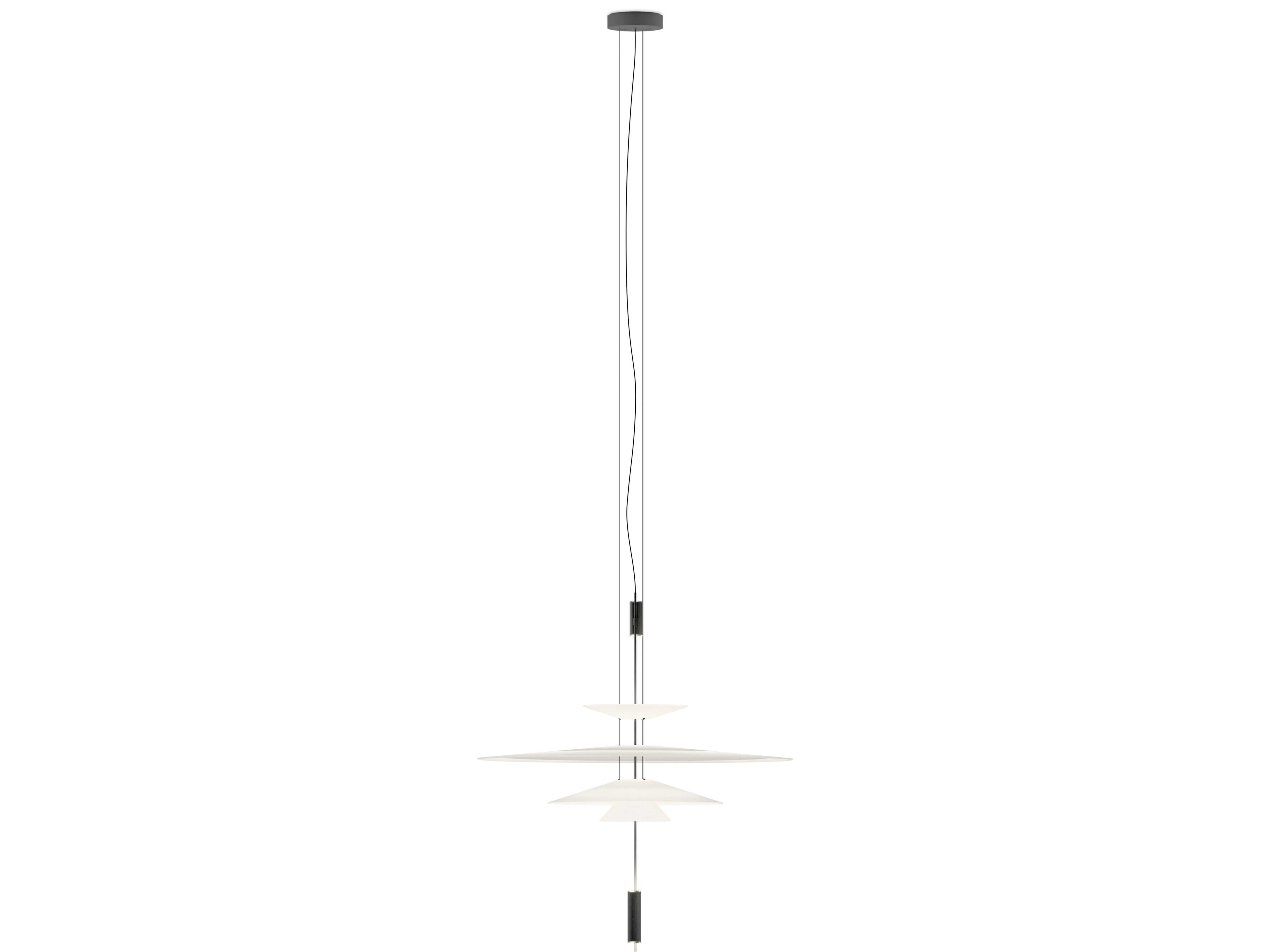 Vibia Flamingo 3-Light Graphite Gray Pendant