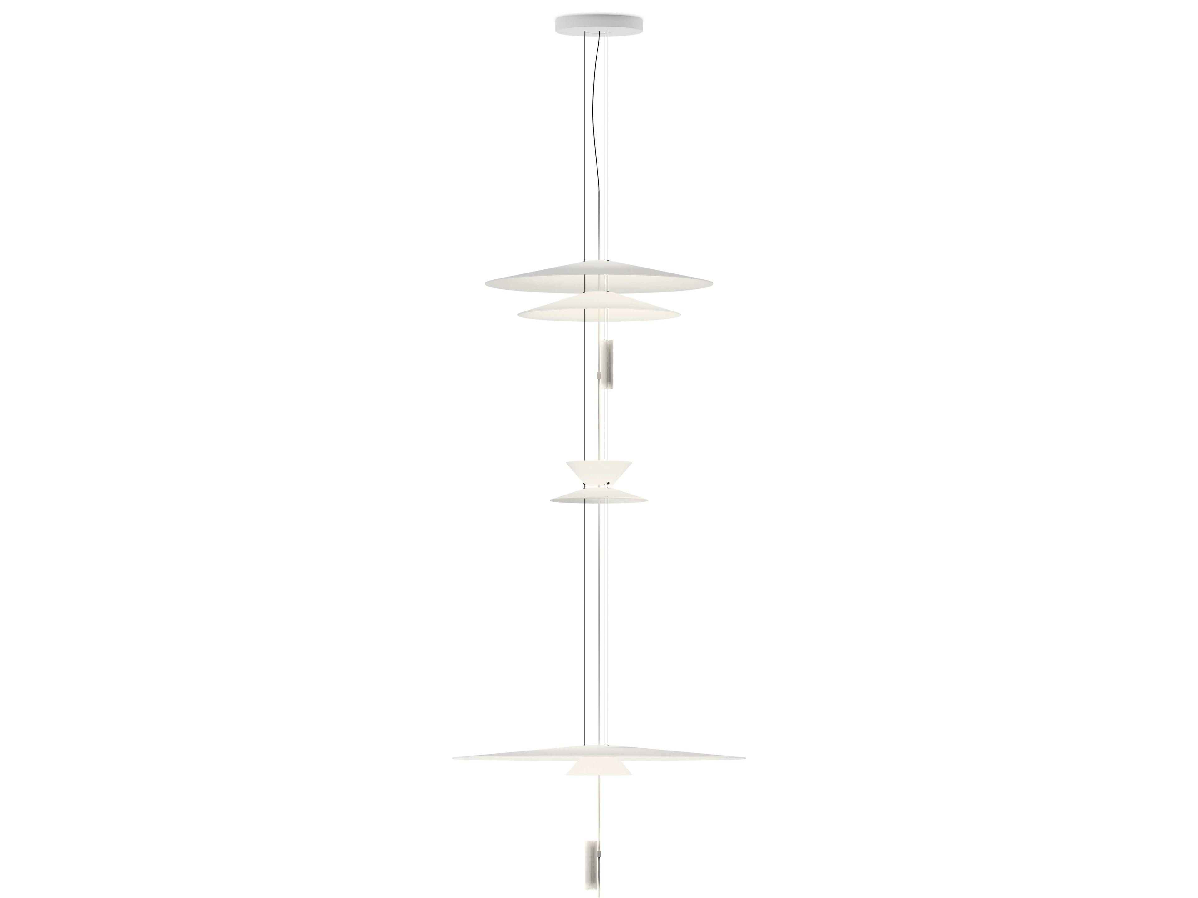 Vibia Flamingo 4-Light White Pendant