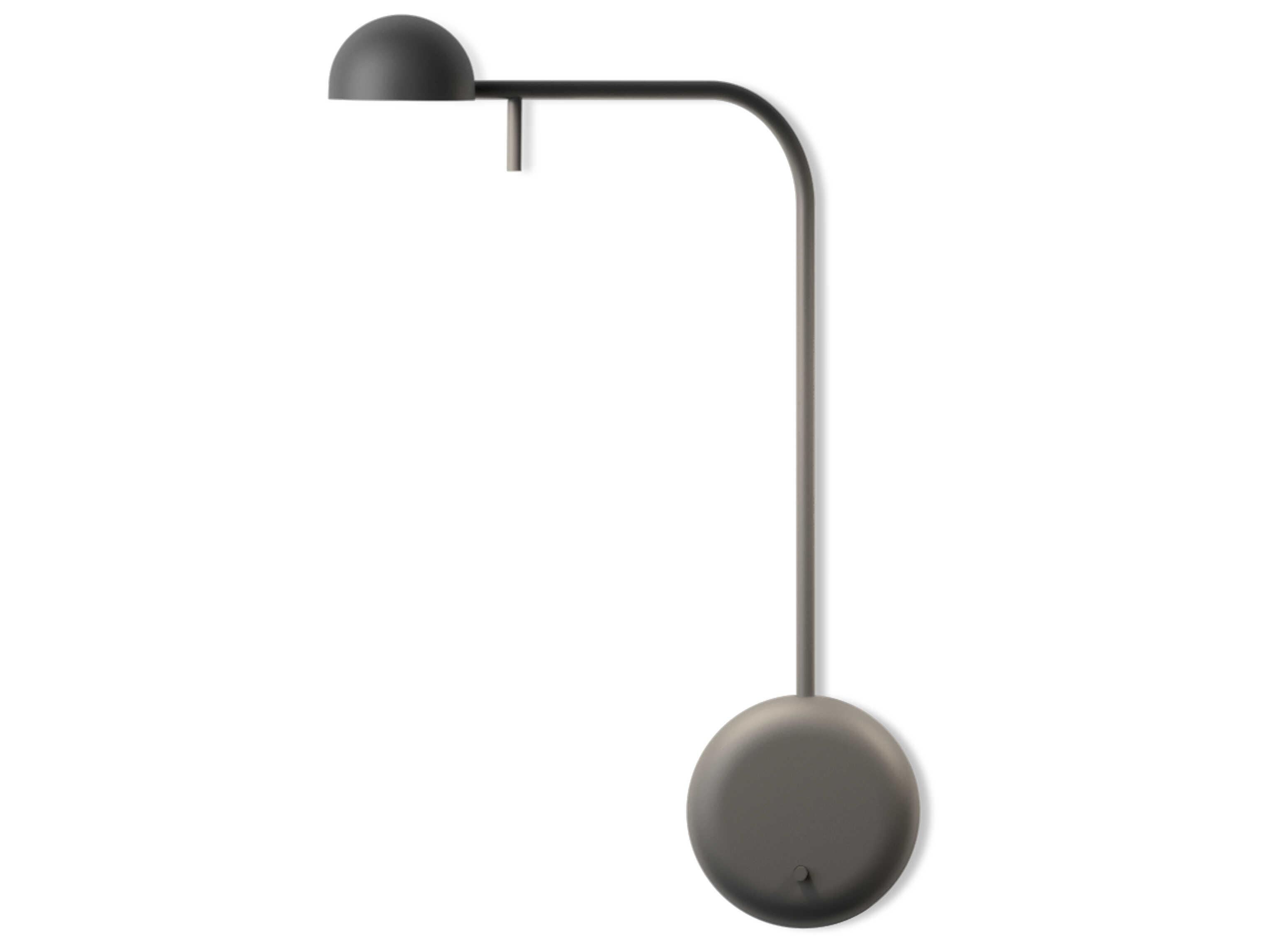 Vibia Pin 1-Light Black Wall Sconce