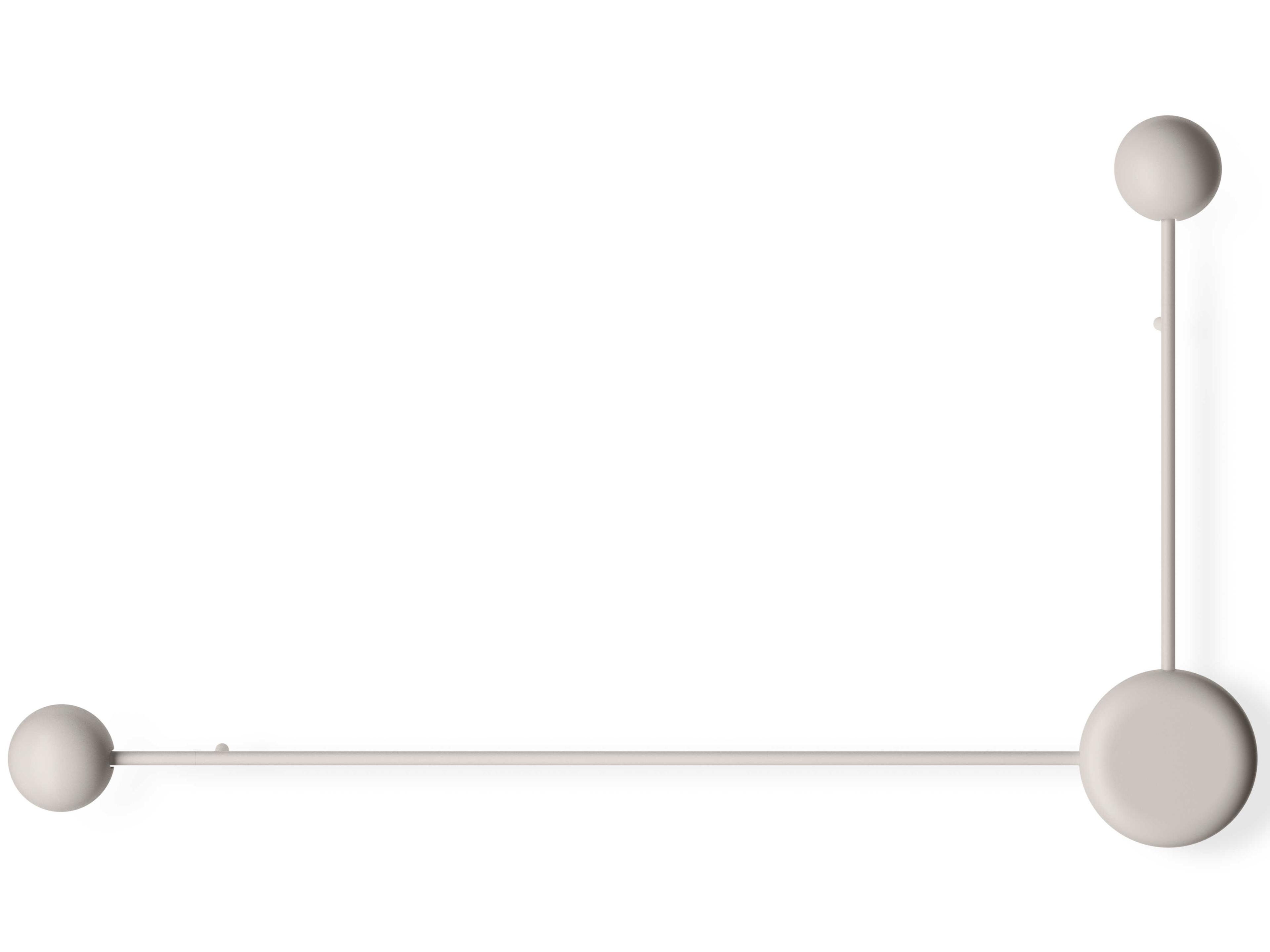 Vibia Pin 2-Light Cream Off White Wall Sconce
