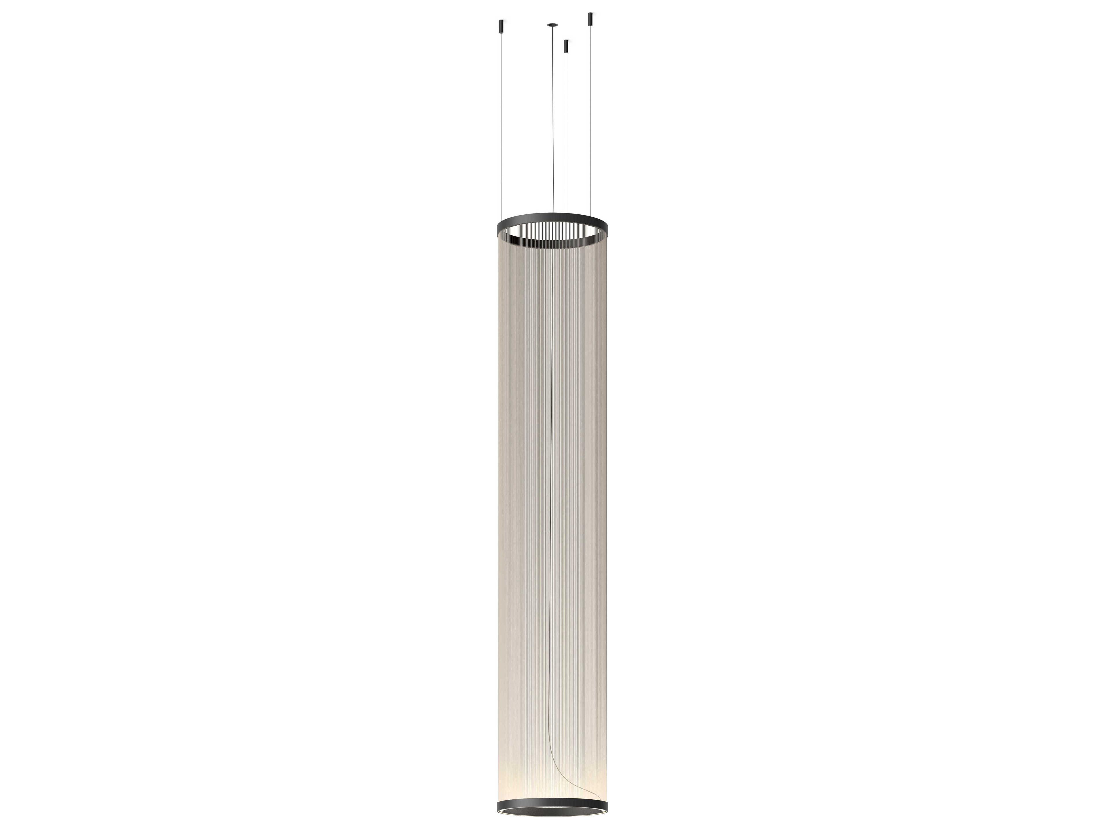 Vibia Array 1-Light Nickel Cylinder Pendant