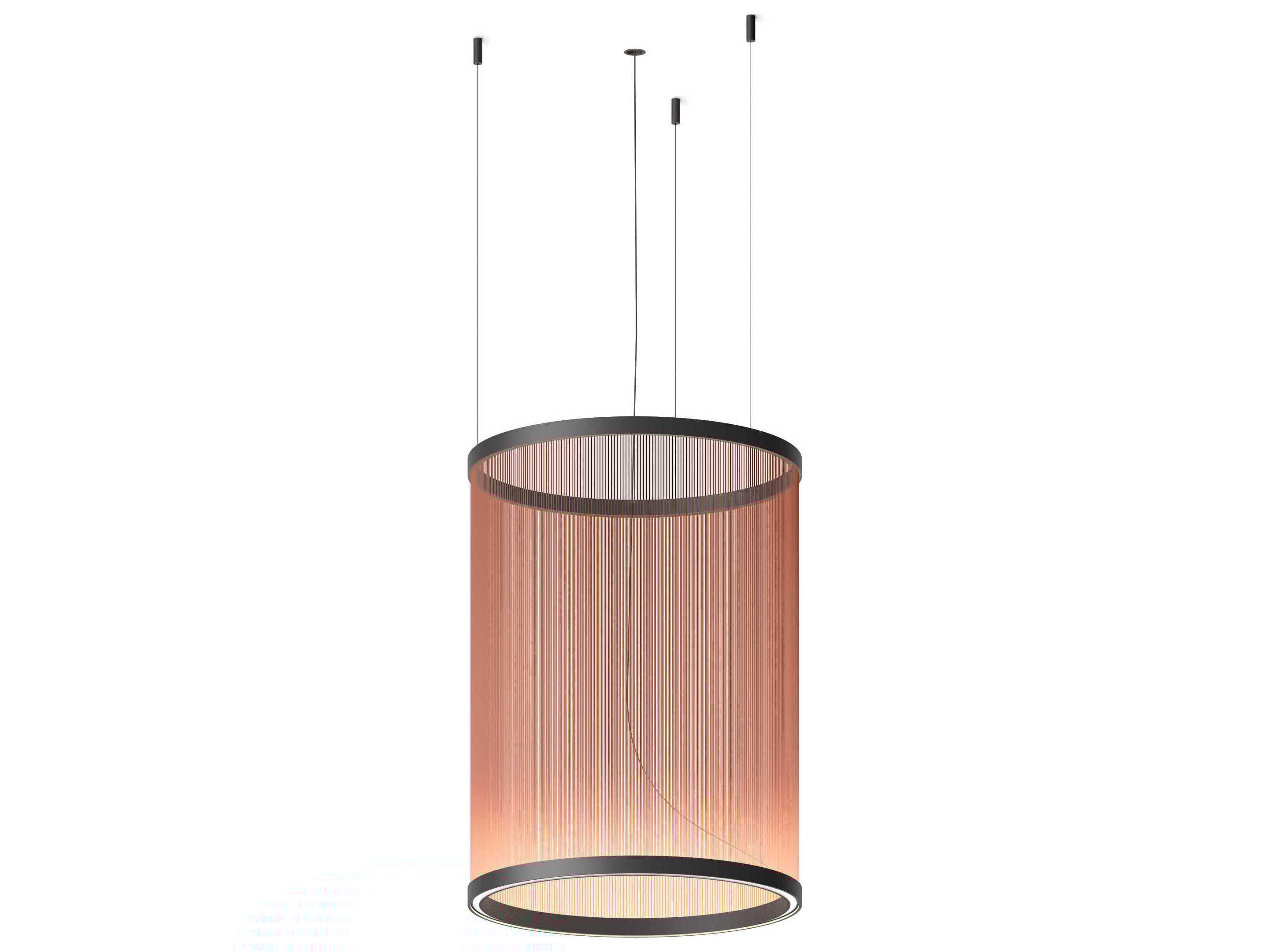 Vibia Array 1-Light Black Cylinder Pendant