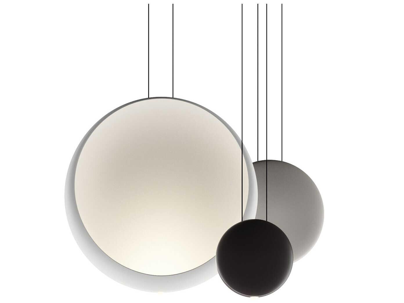 Vibia Cosmos 4-Light Brown LED Pendant