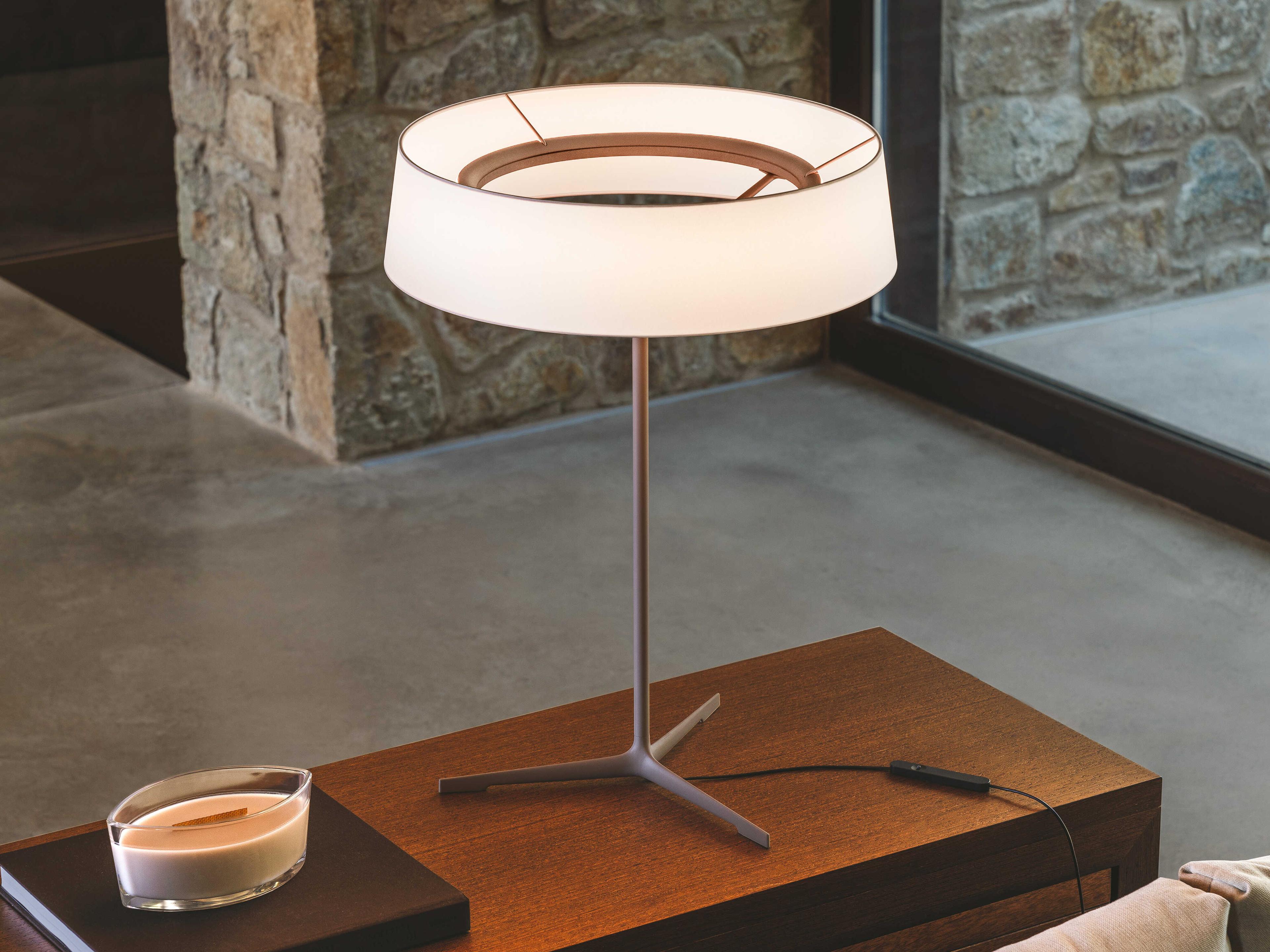 Vibia Dama Off White Table Lamp