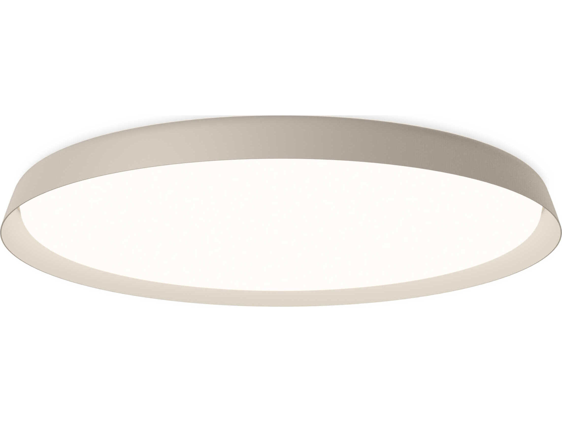 Vibia Bigger 1-Light Off White Round Flush Mount