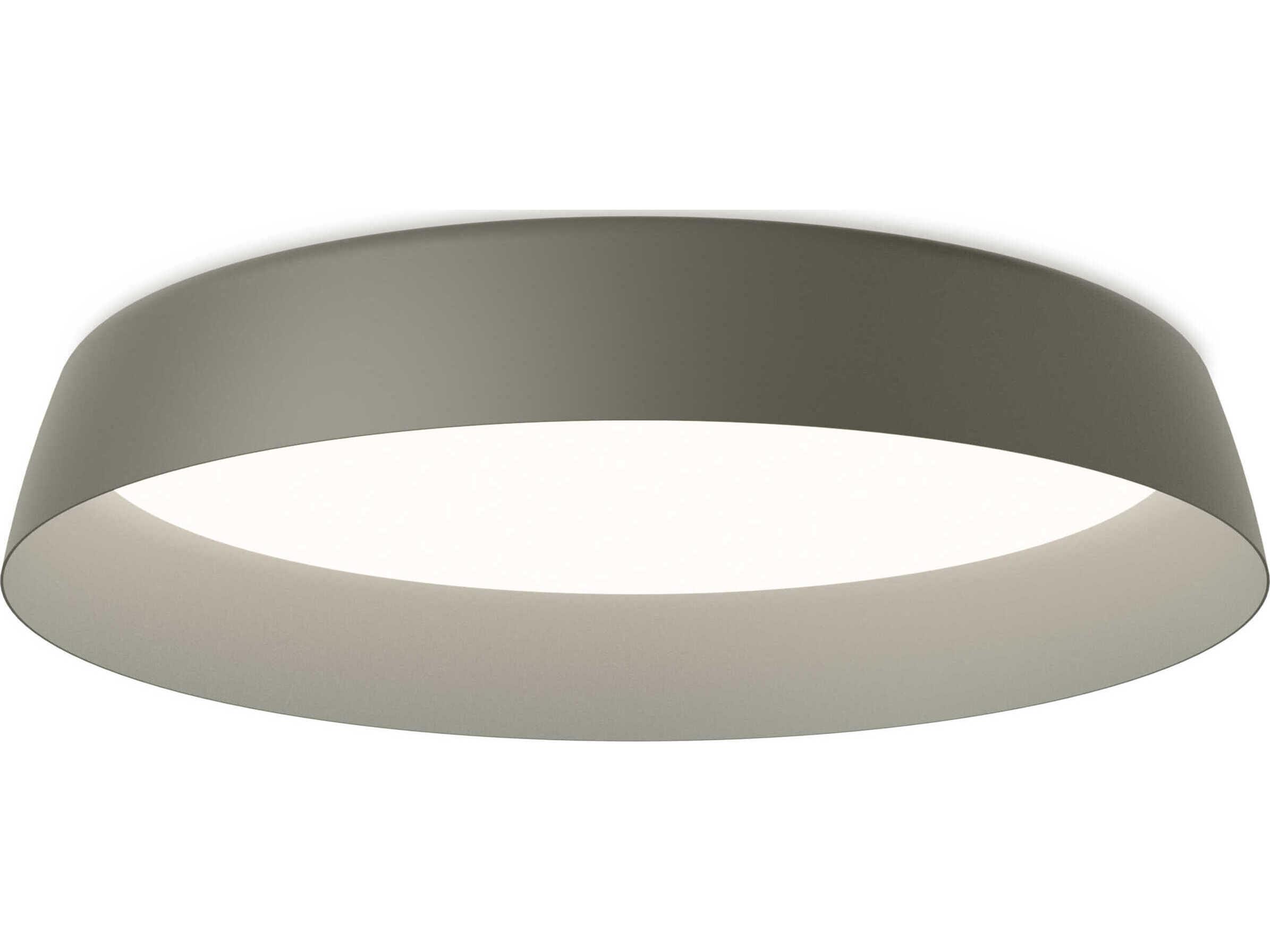 Vibia Bigger 1-Light Green Round Flush Mount