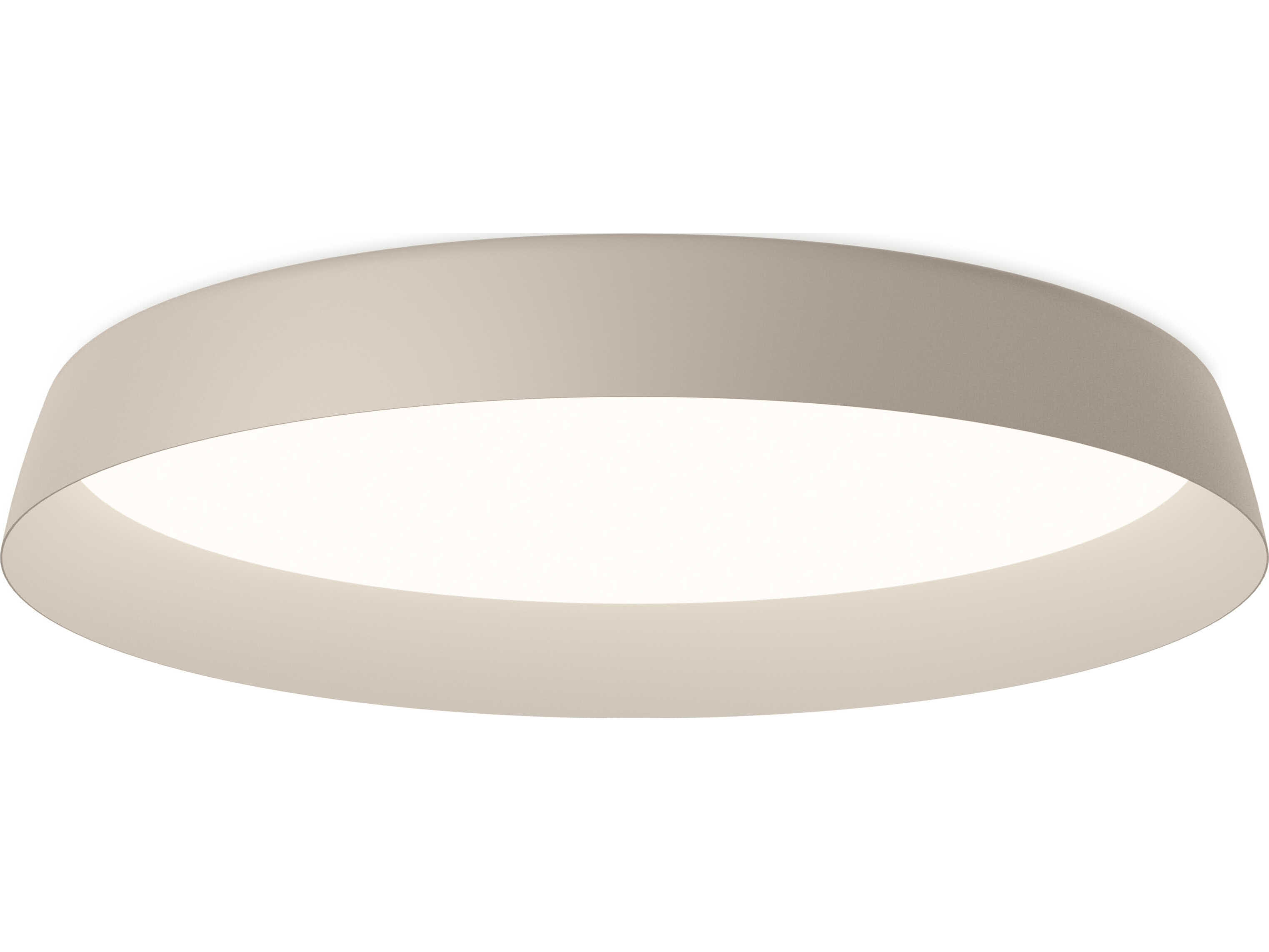 Vibia Bigger 1-Light Off White Round Flush Mount