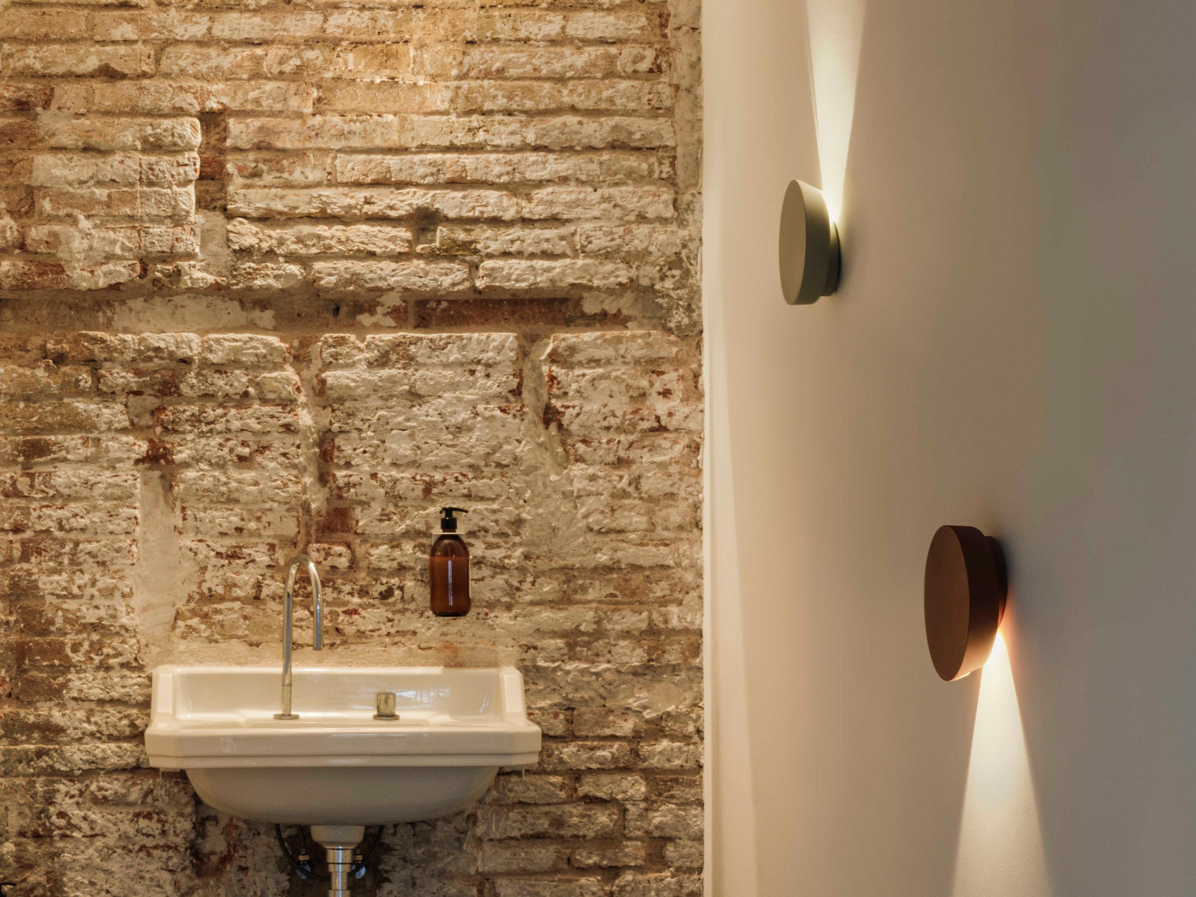 Vibia Dots 1-Light Terra Red Wall Sconce