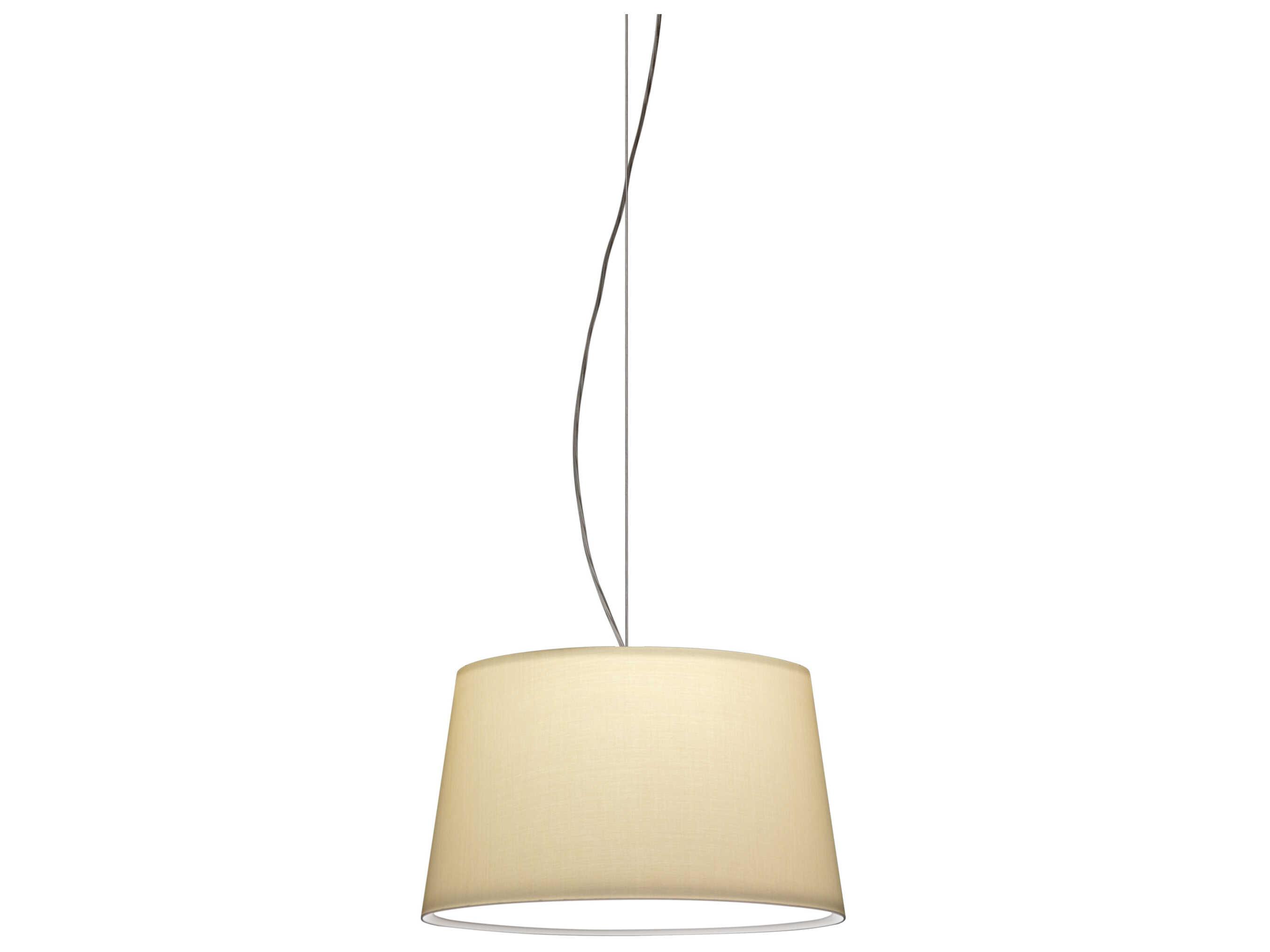 Vibia Warm 3-Light White LED Empire Linear Pendant