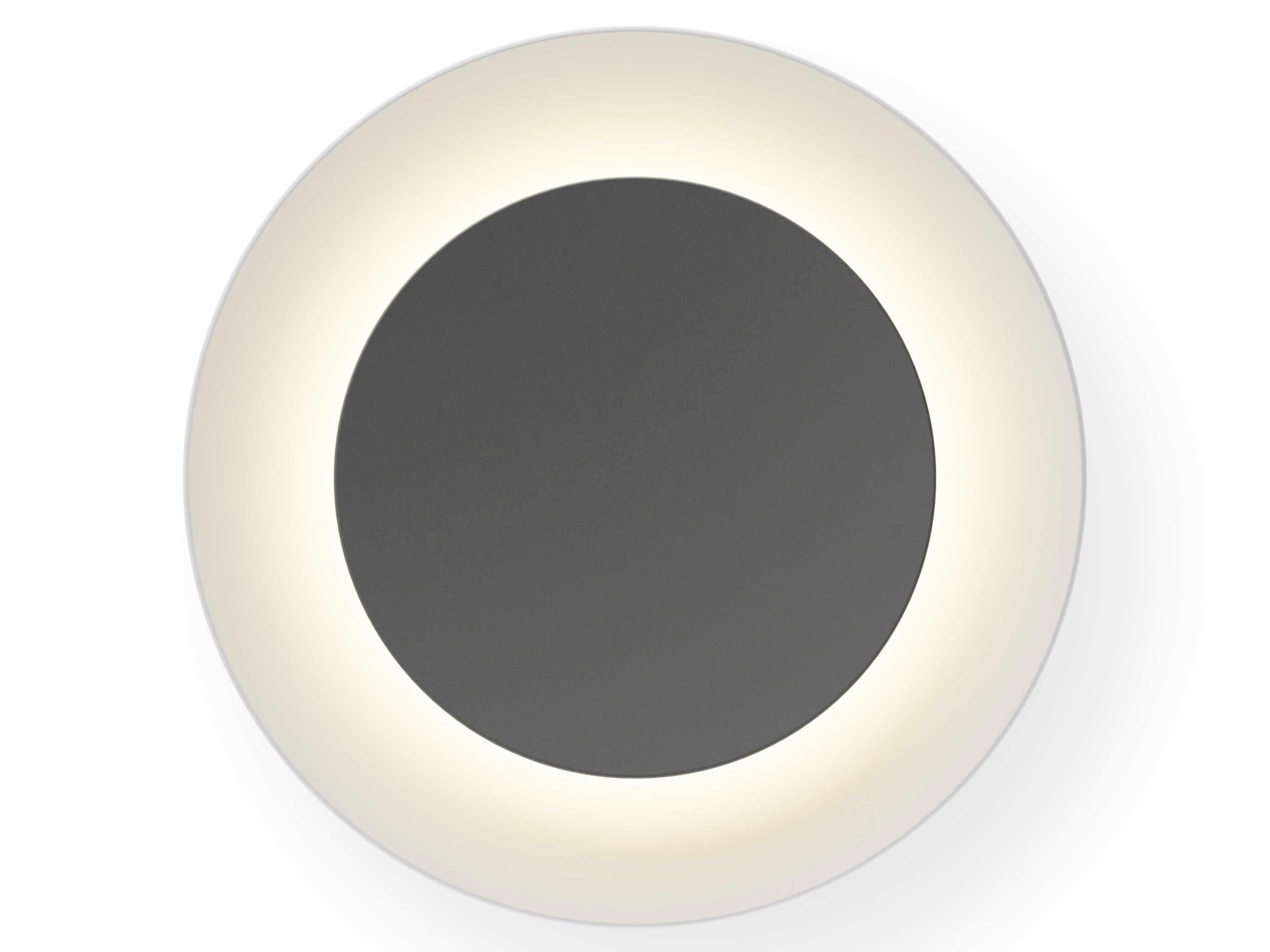 Vibia Puck 1-Light Gray Wall Sconce