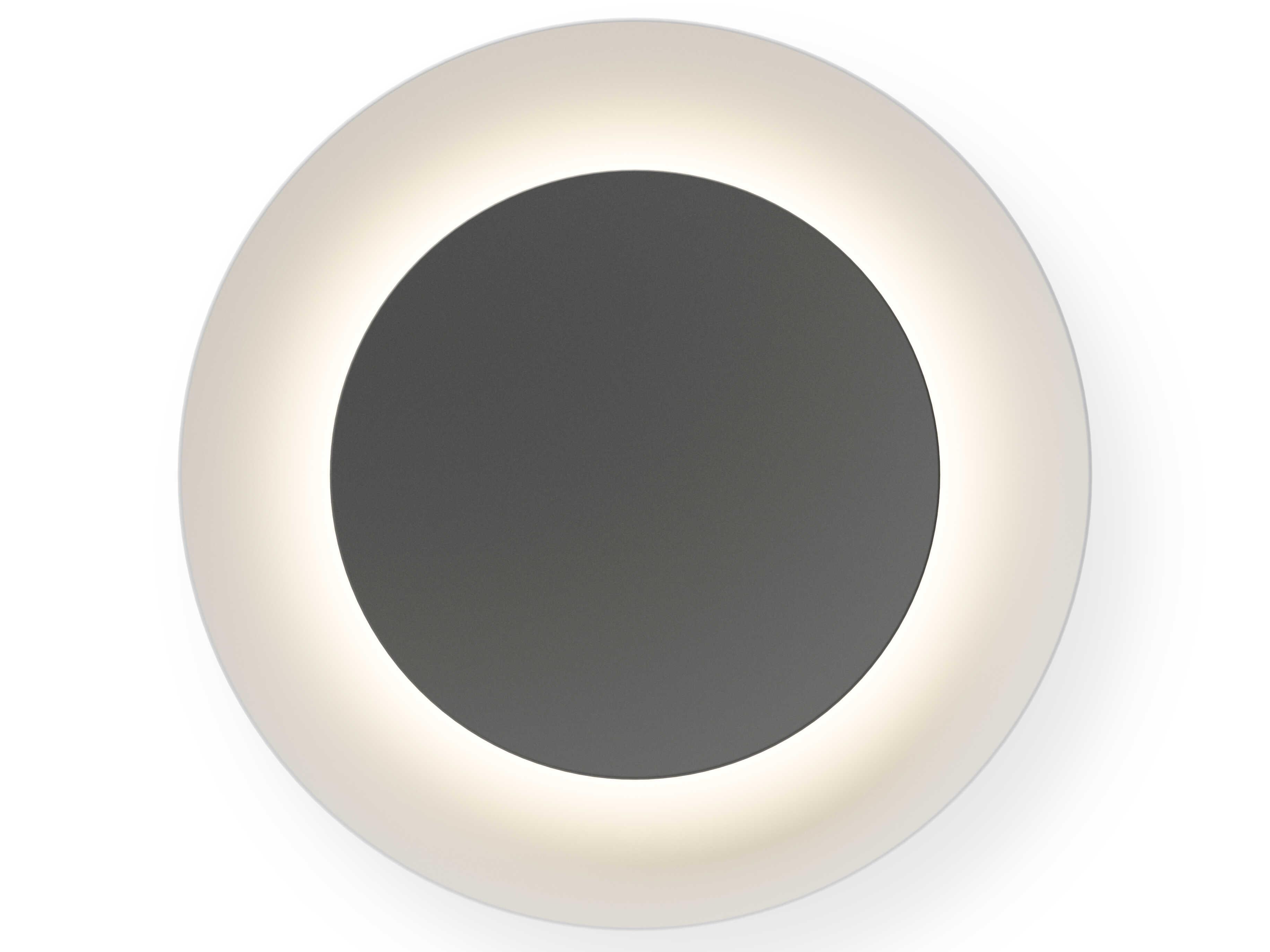 Vibia Puck 1-Light Gray Wall Sconce