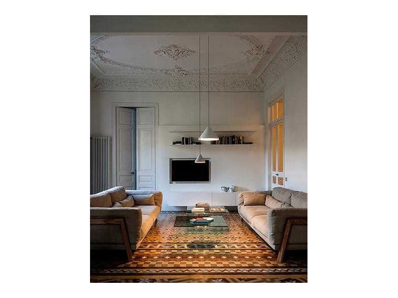 Vibia North 1-Light Blue LED Linear Mini Pendant