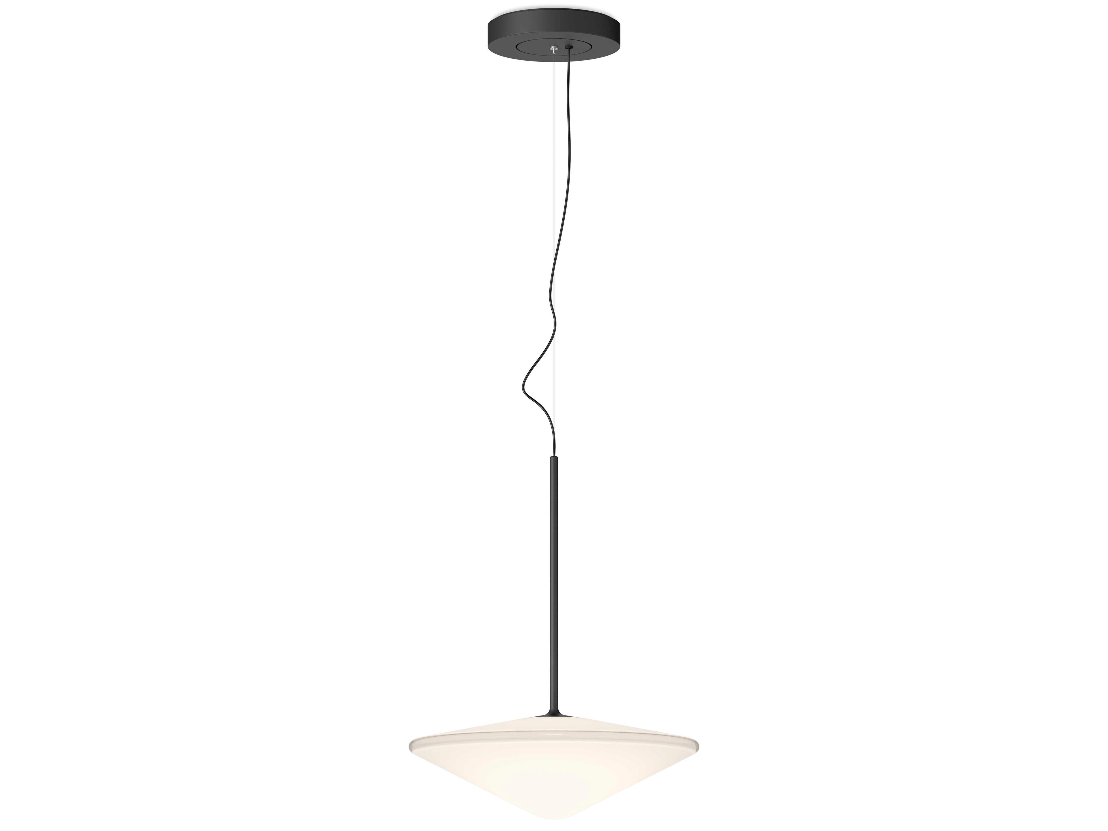 Vibia Tempo 1-Light Graphite Gray Pendant