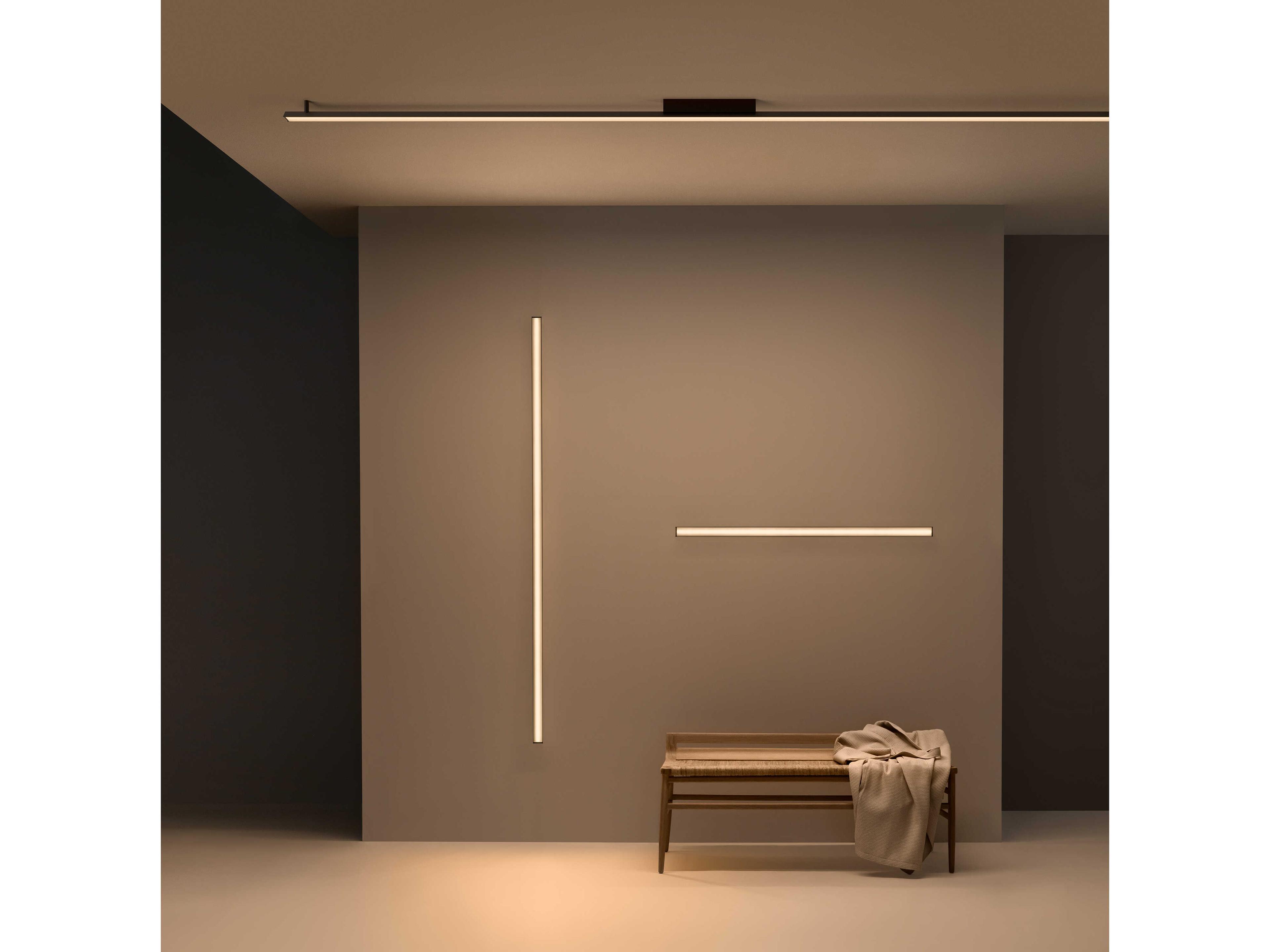 Vibia Spa 1-Light Black Wall Sconce