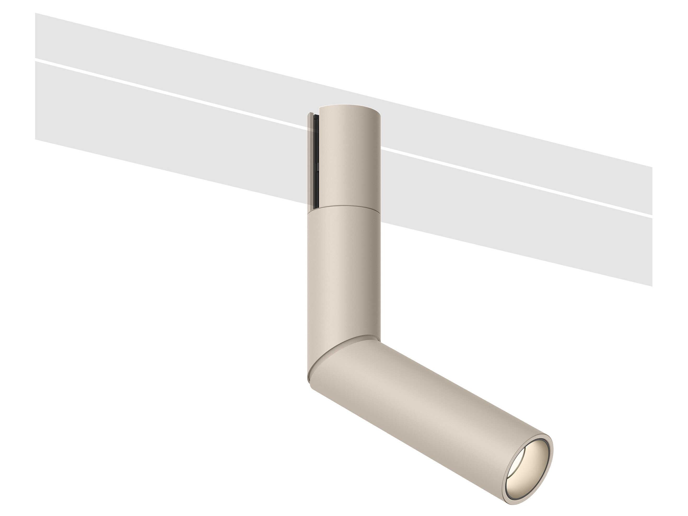 Vibia Bind 1-Light Off White Cylinder Spot Light