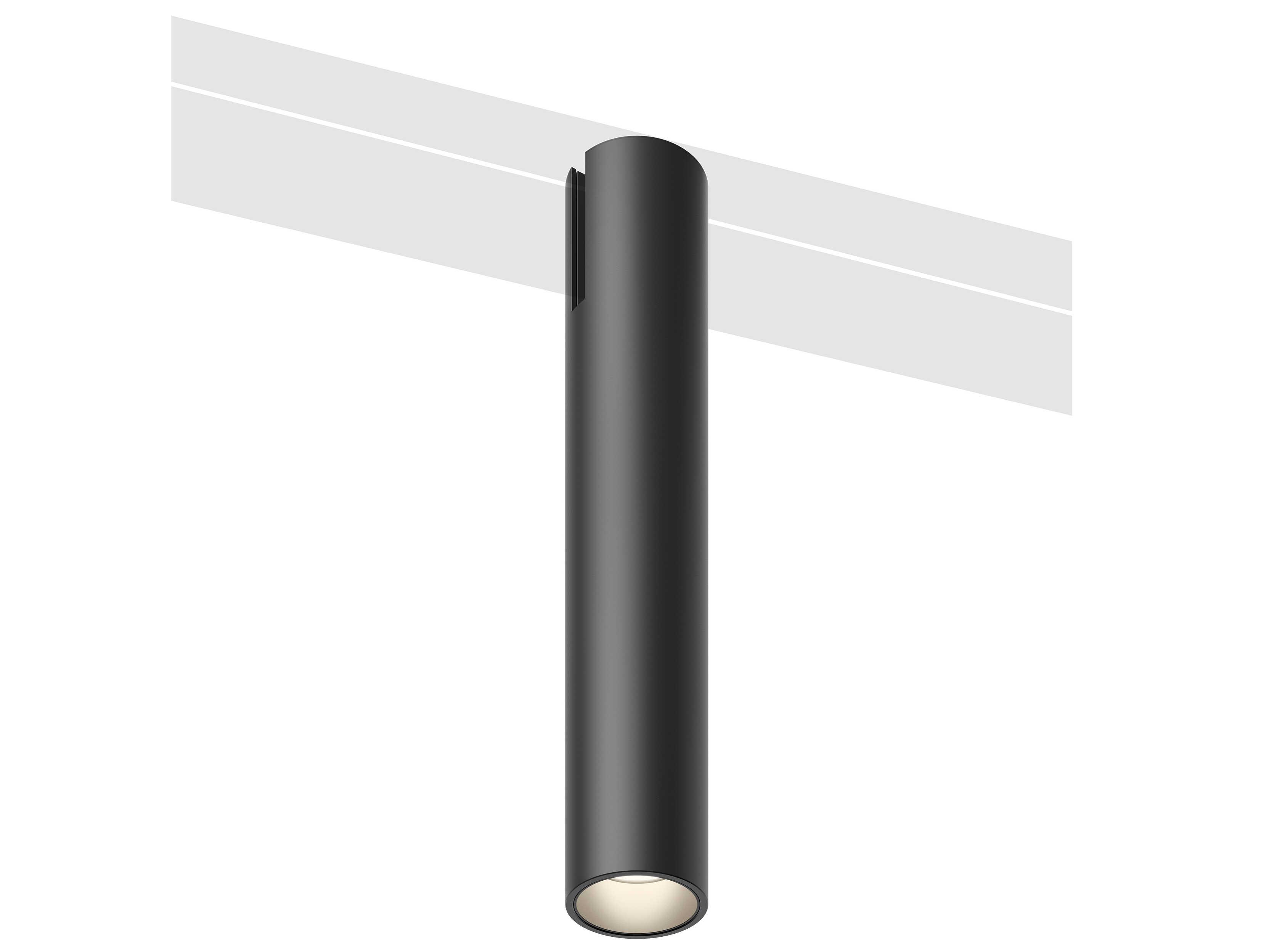 Vibia Bind 1-Light Black Cylinder Spot Light