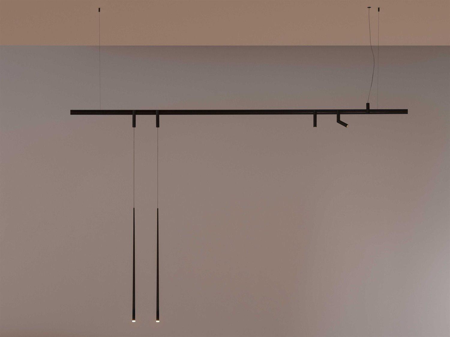 Vibia Bind 1-Light Wood Cylinder Linear Track & Rail Light