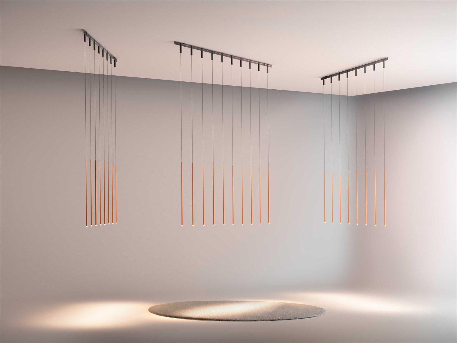 Vibia Bind 1-Light Wood Cylinder Linear Track & Rail Light